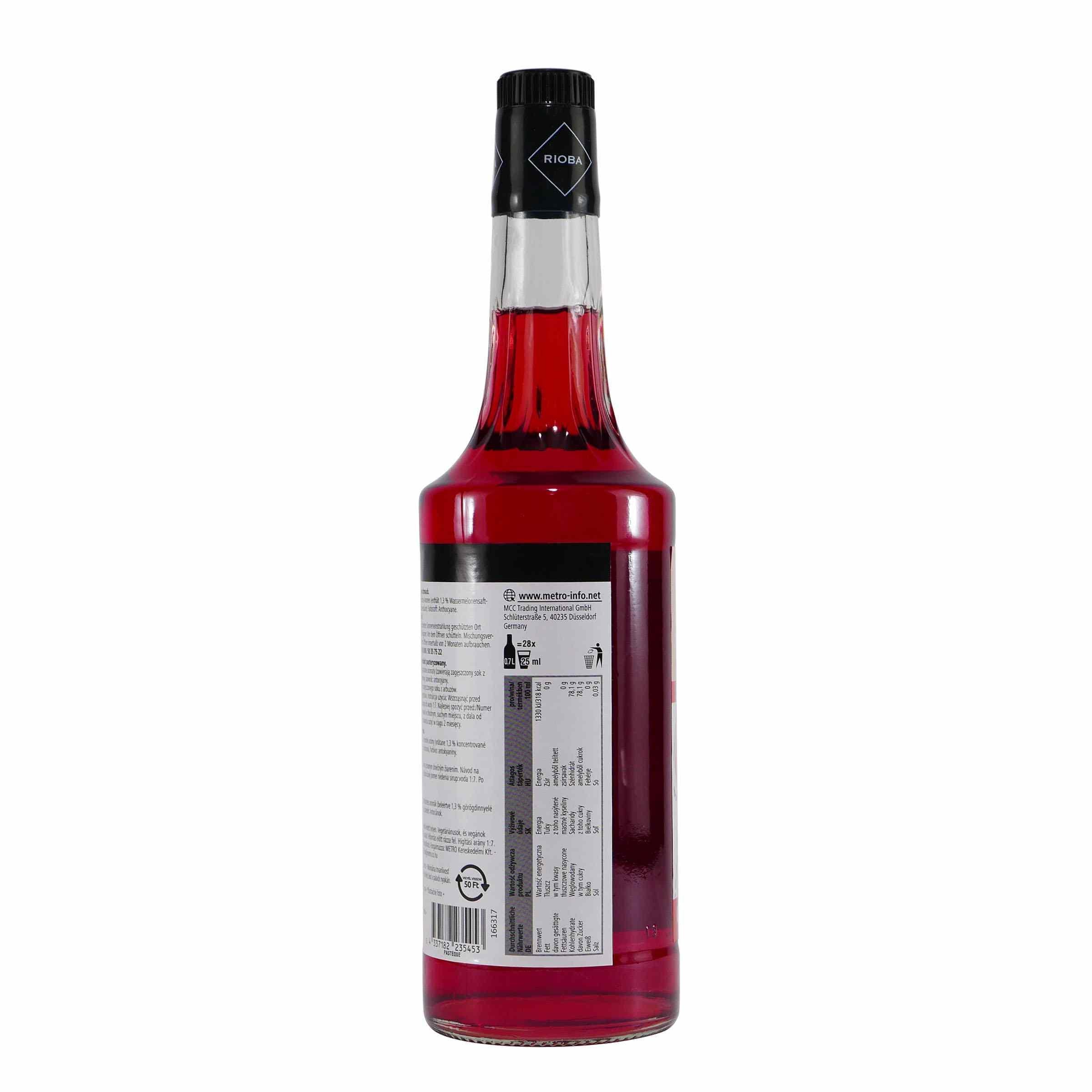 Rioba Watermelon (Wassermelone) Syrup (6 x 0,7L)