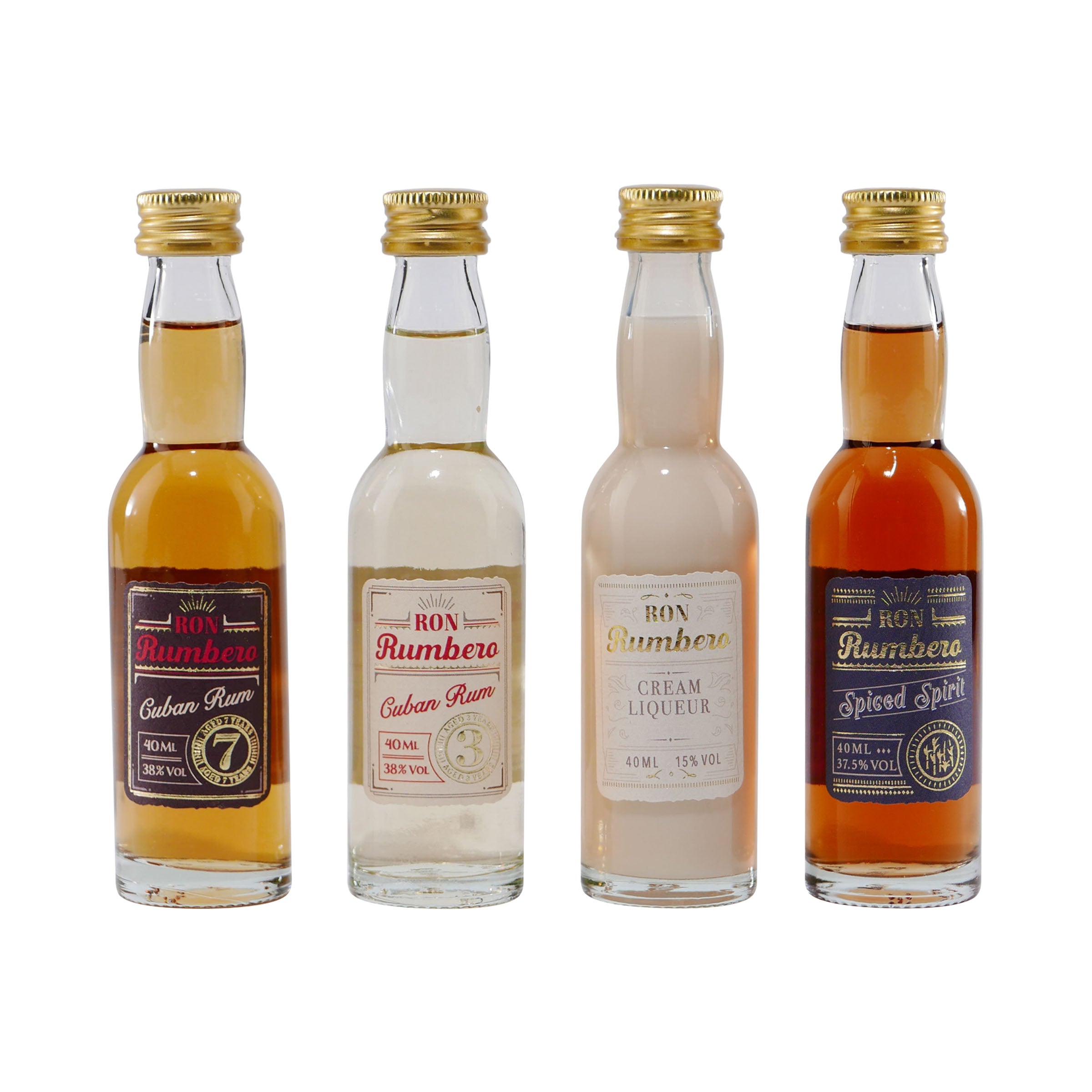 Ron Rumbero Rum-Tastingset (4 x 0,04L)