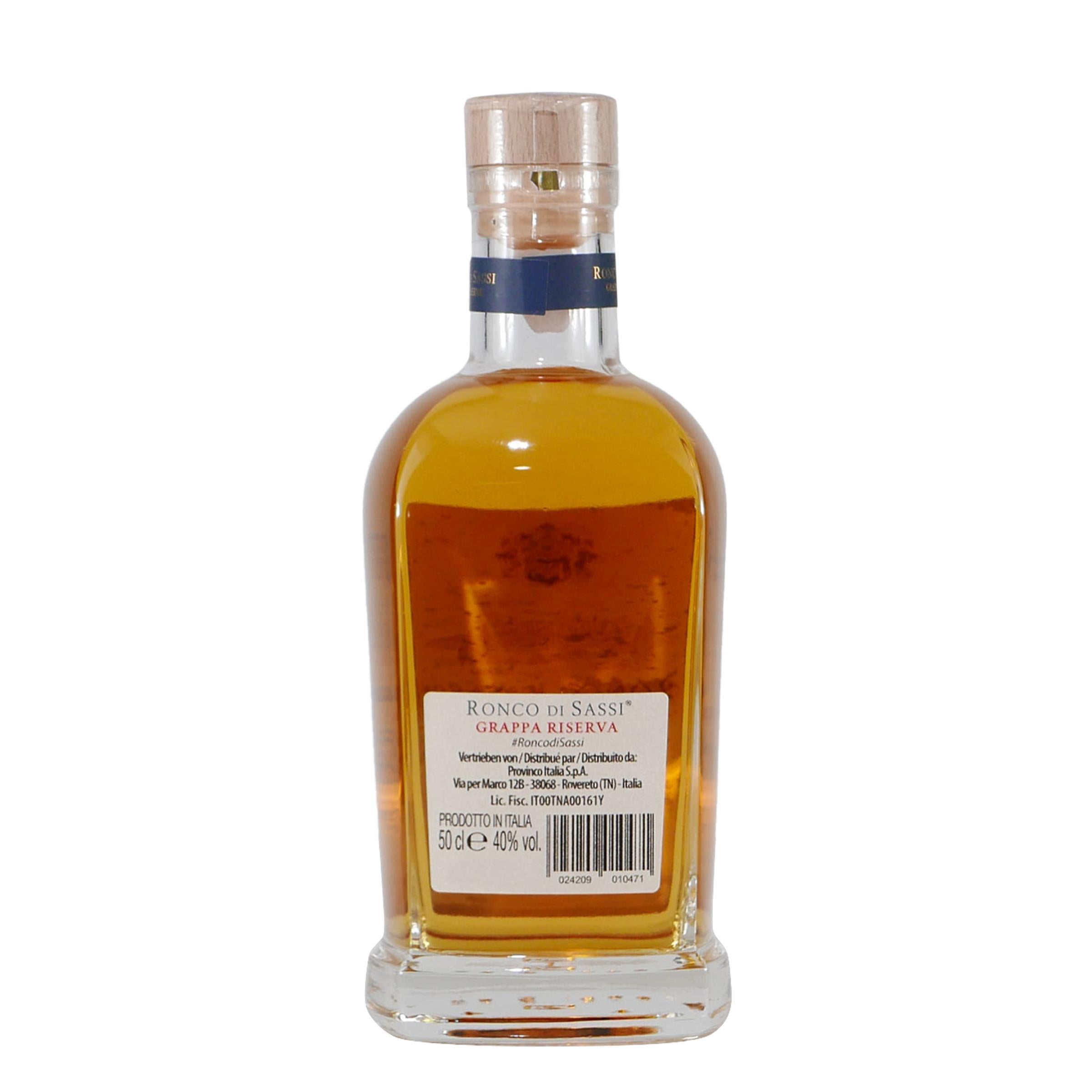 Ronco di Sassi Grappa Riserva (6 x 0,5L)
