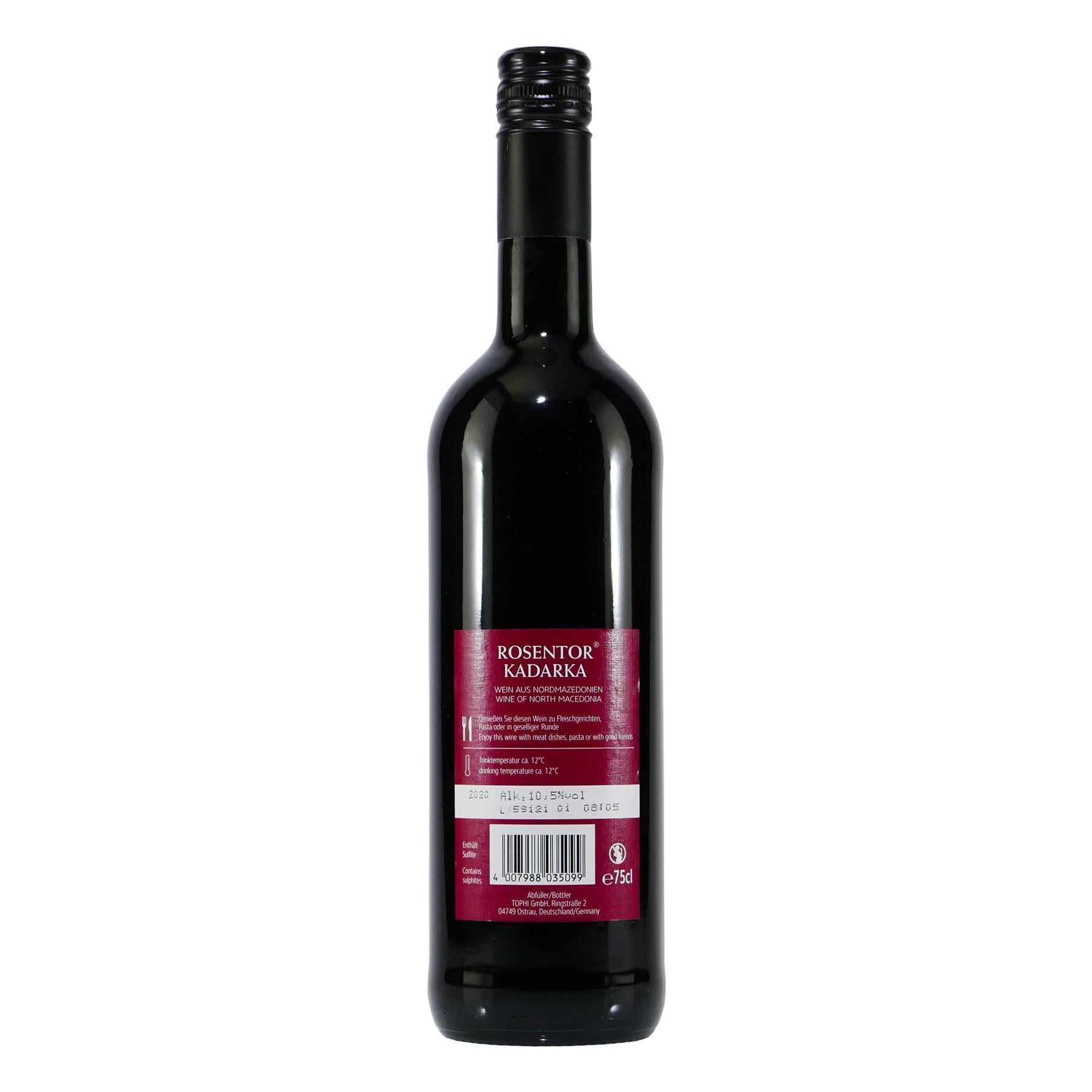 Rosentor Kadarka Rotwein -lieblich- (6 x 0,75L)
