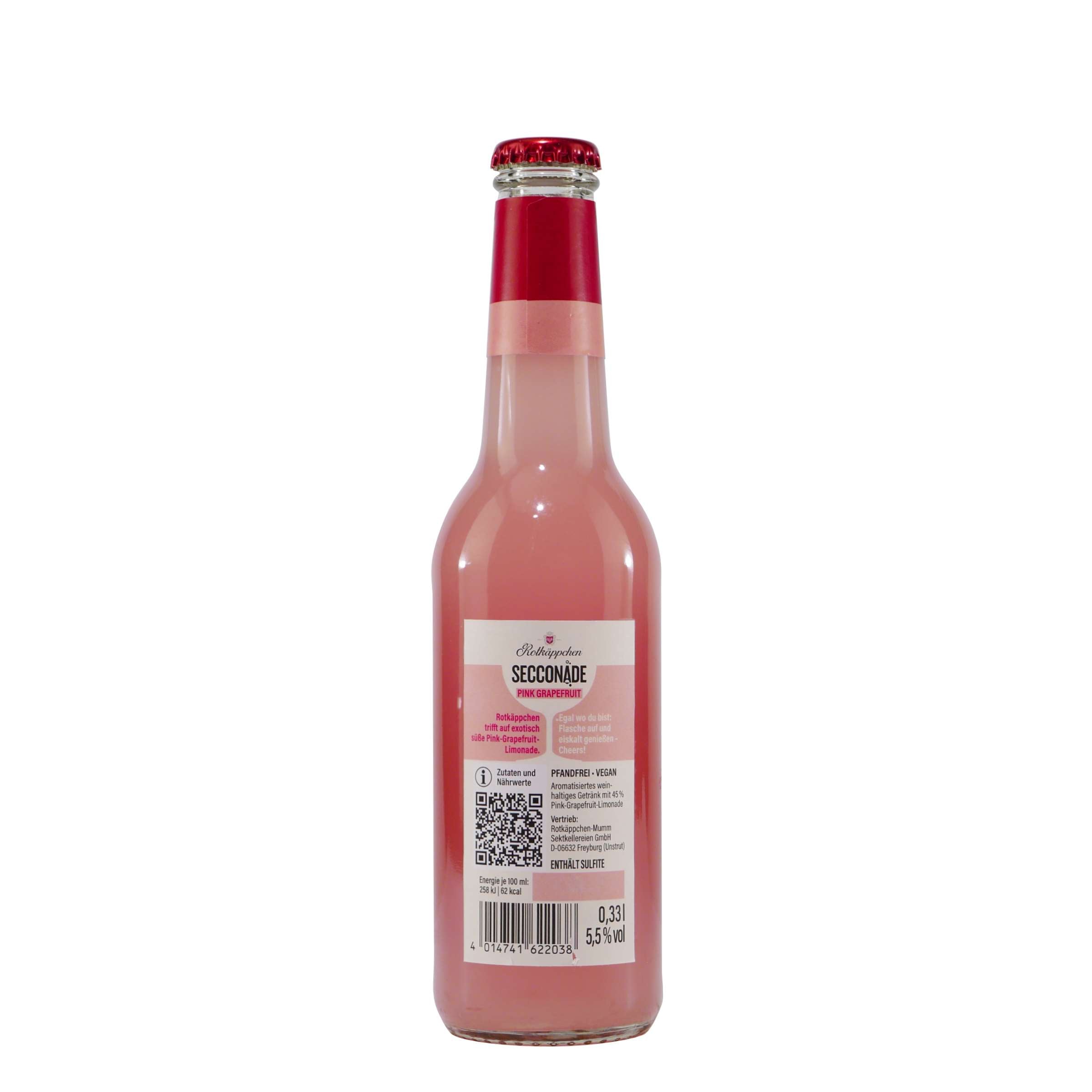 Rotkäppchen Secconade Pink Grapefruit (12 x 0,33L)