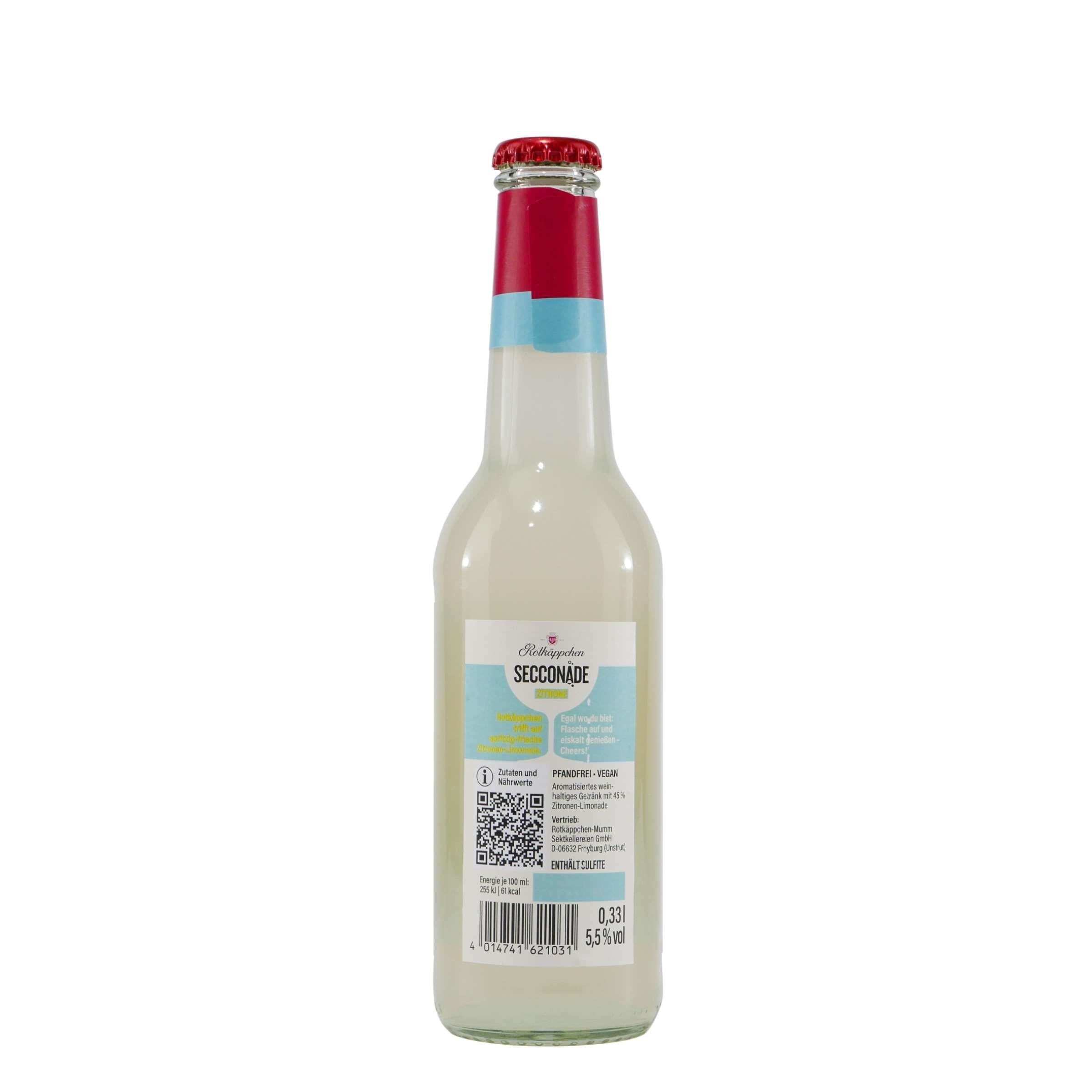 Rotkäppchen Secconade Zitrone (12 x 0,33L)
