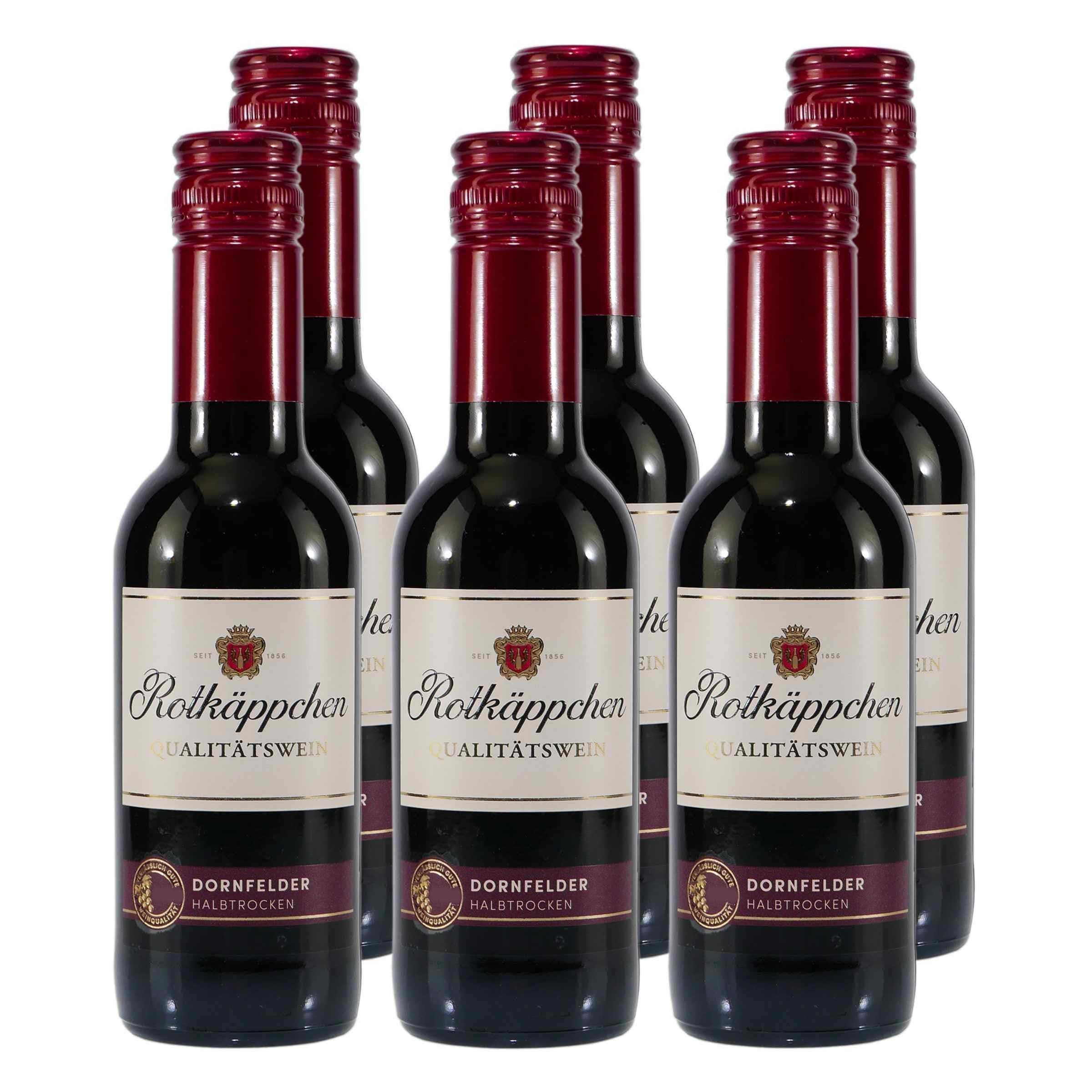 Rotkäppchen Dornfelder QbA -halbtrocken- (12 x 0,25L)