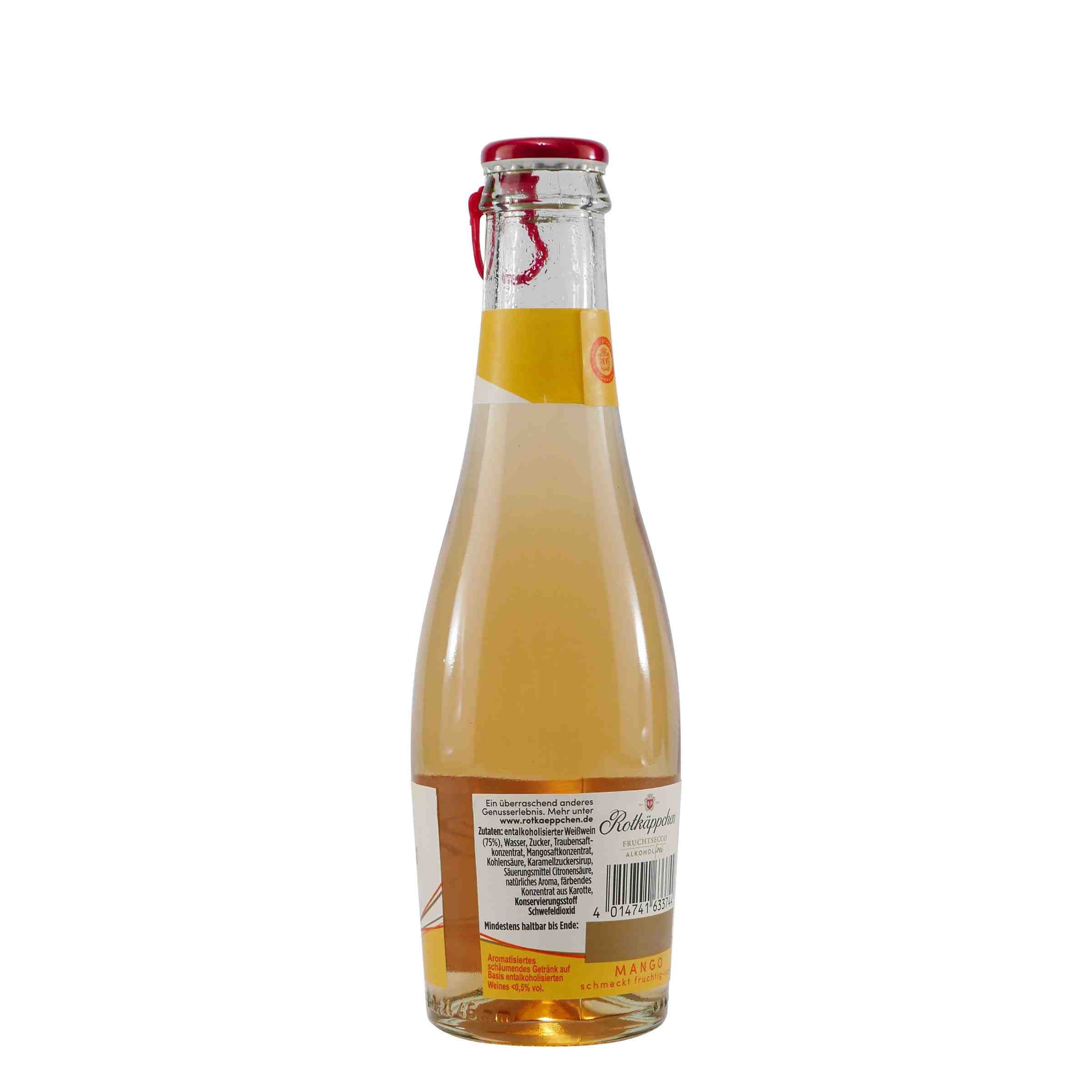 Rotkäppchen Fruchtsecco Mango -alkoholfrei- (12 x 0,2L)