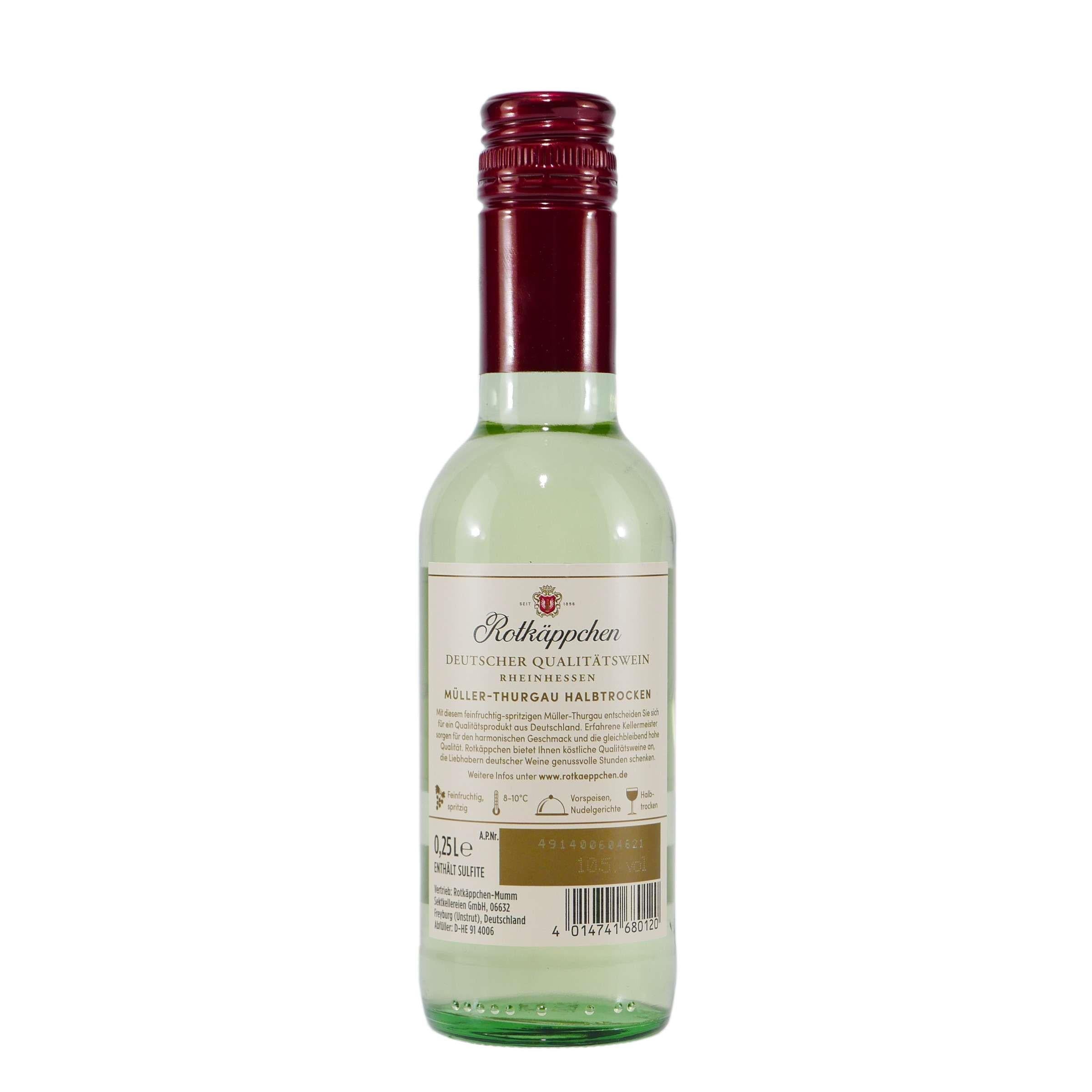 Rotkäppchen Müller-Thurgau QbA -halbtrocken- (12 x 0,25L)