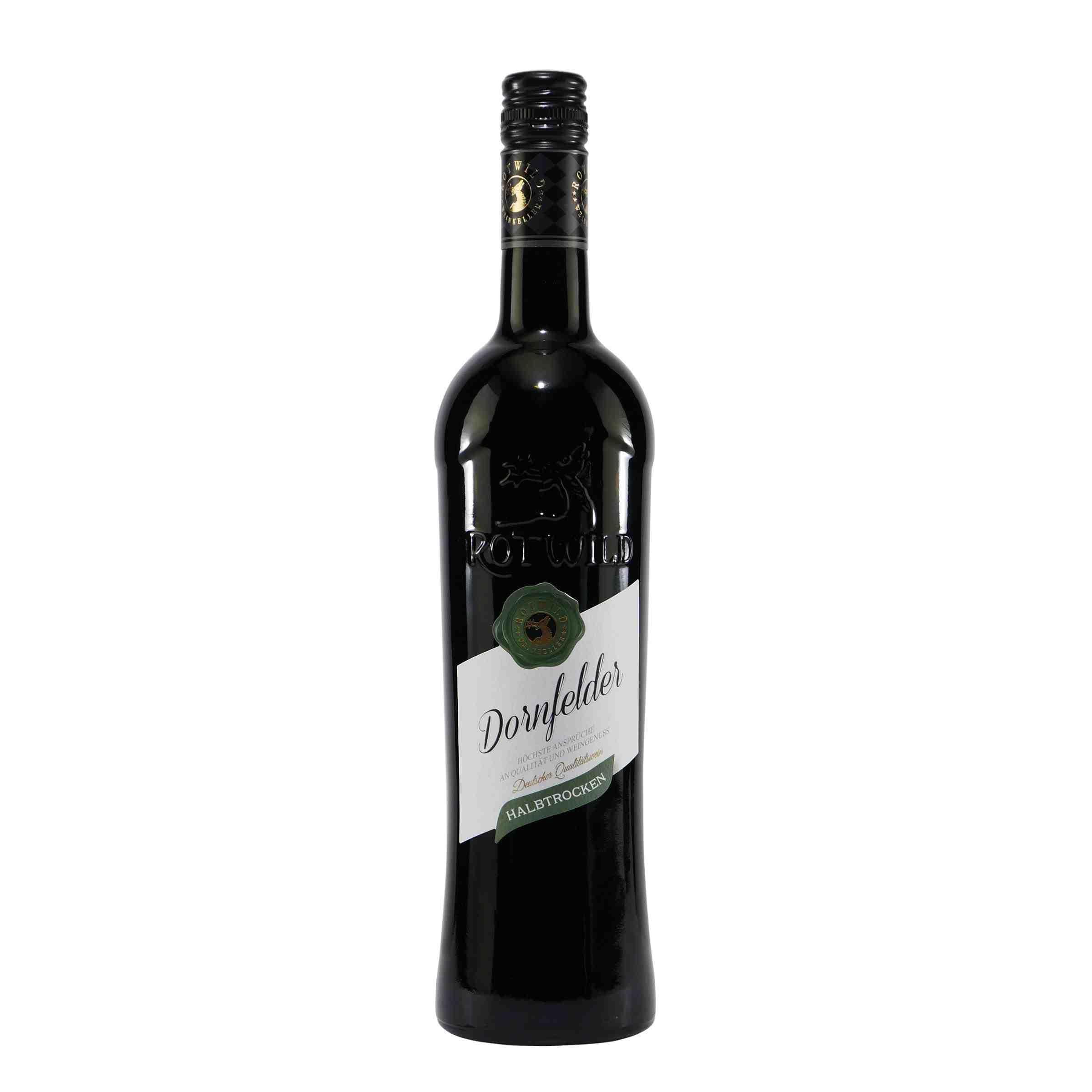Rotwild Dornfelder QbA -halbtrocken- (6 x 0,75L)