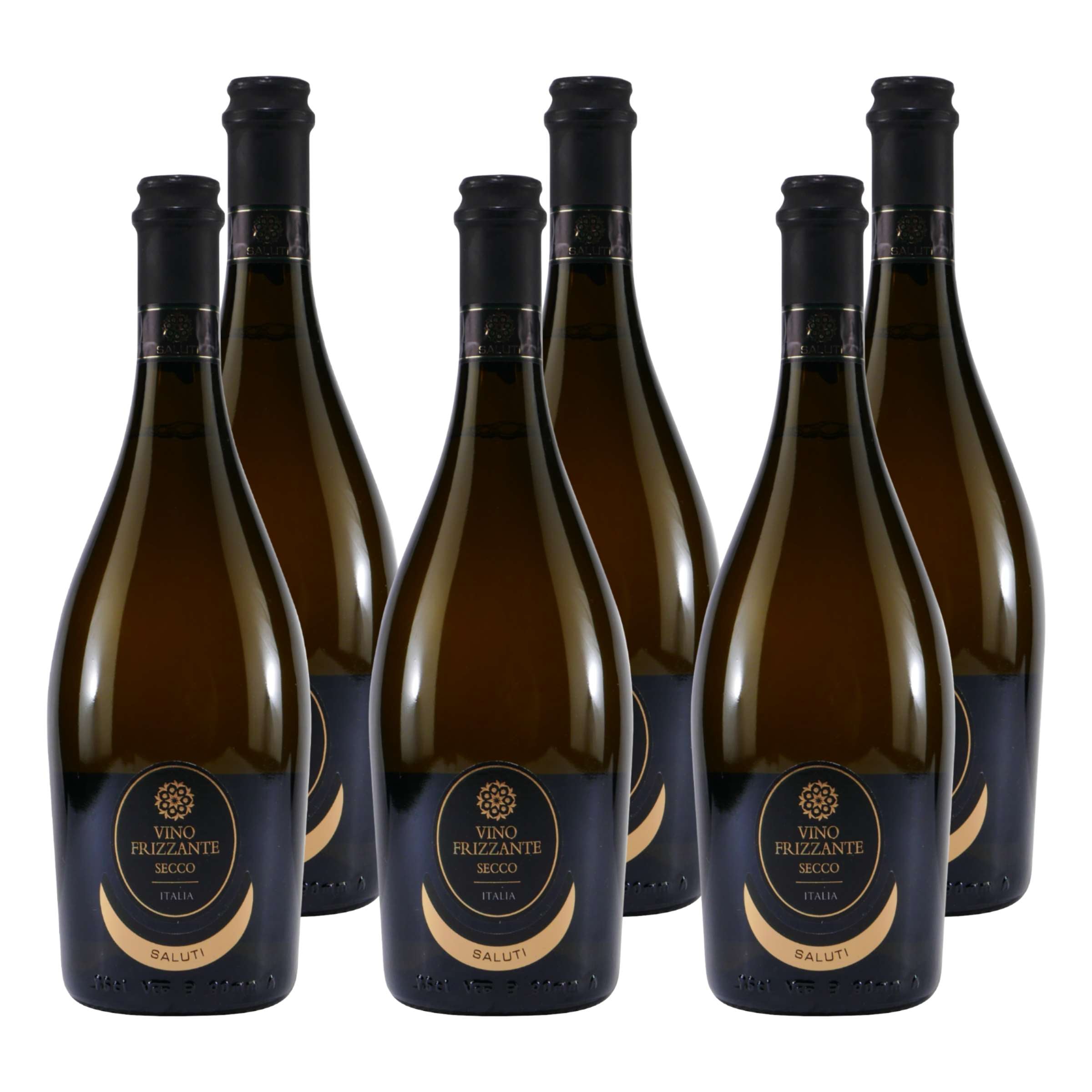 Saluti Vino Frizzante Bianco Secco (6 x 0,75L)