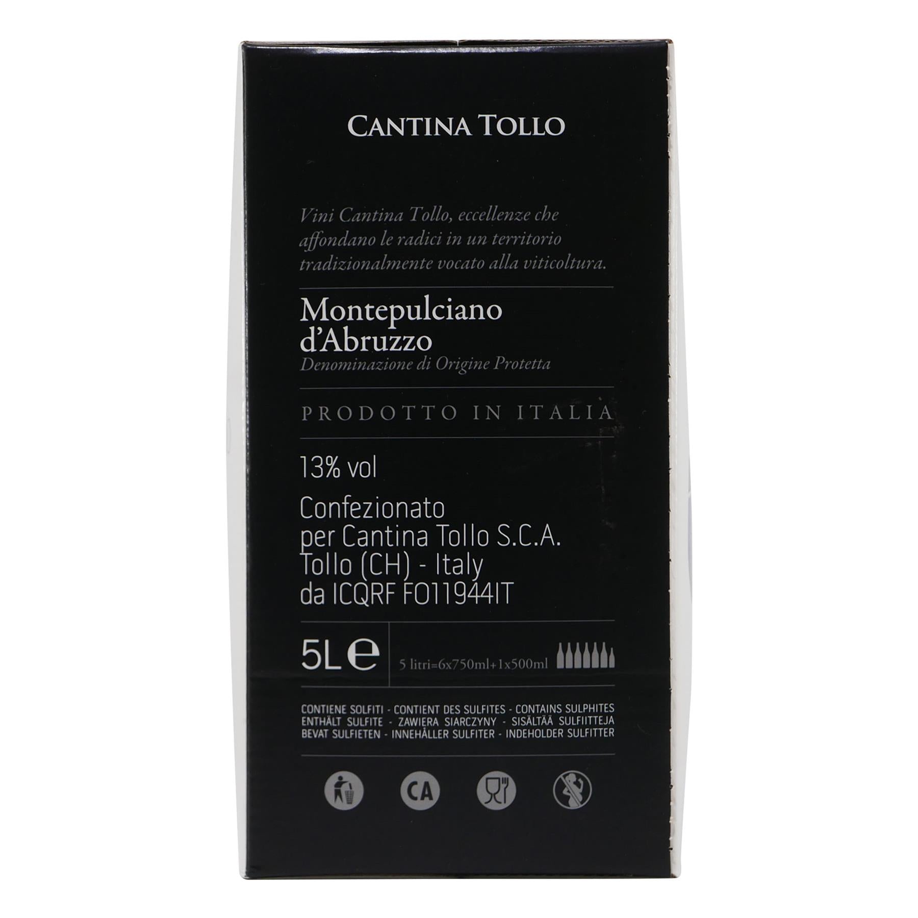 Sassopiano Montepulciano d'Abruzzo DOP -trocken- 5,0L BIB)