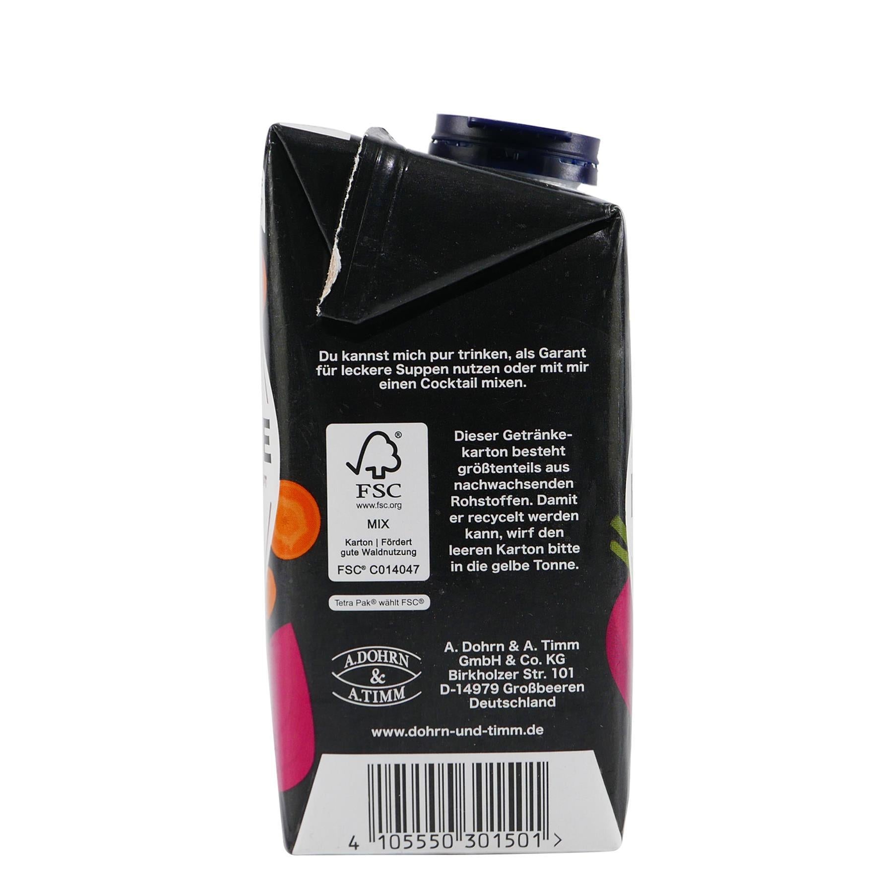 Scharfe Säfte Rote Bete mit Ingwer (12 x 0,5L)