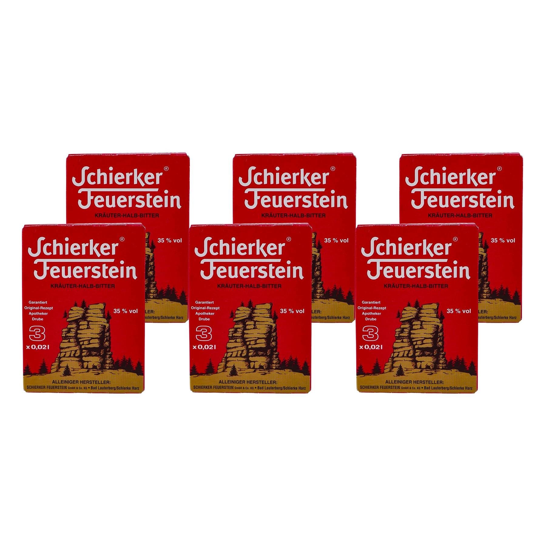 Schierker Feuerstein Kräuter-Halb-Bitter (60 x 0,02L)