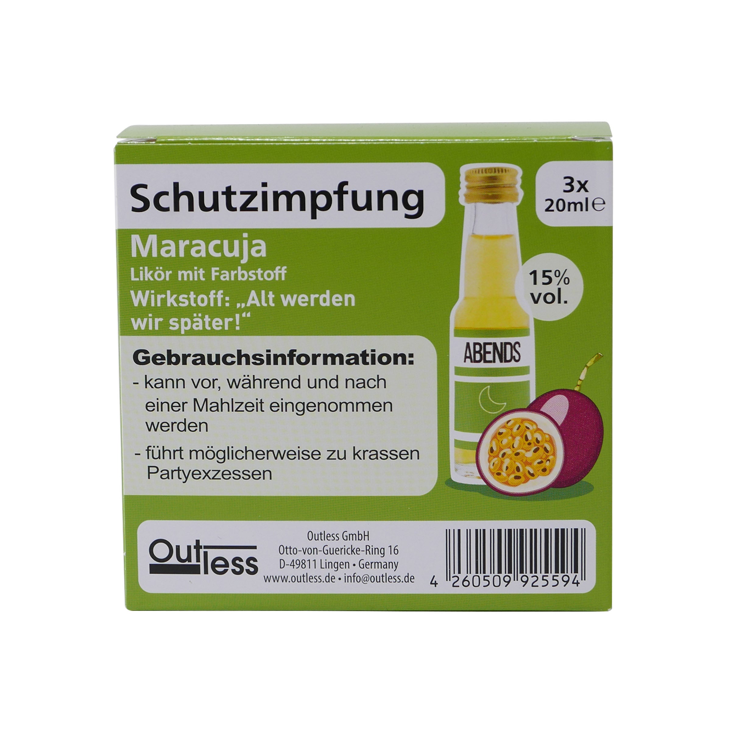 Schutzimpfung "Alterserscheinung" (3 x 0,02L)