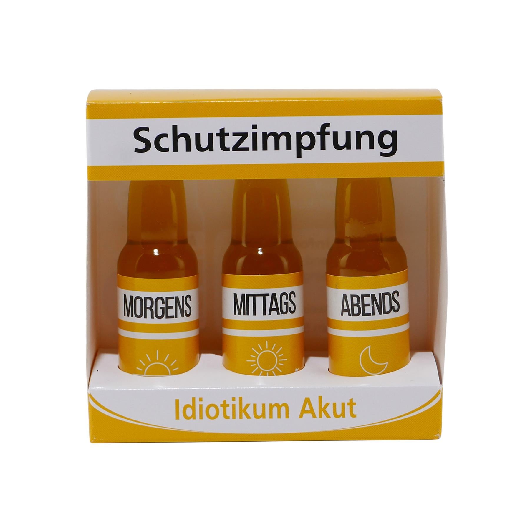 Schutzimpfung "Idiotikum Akut" (3 x 0,02L)