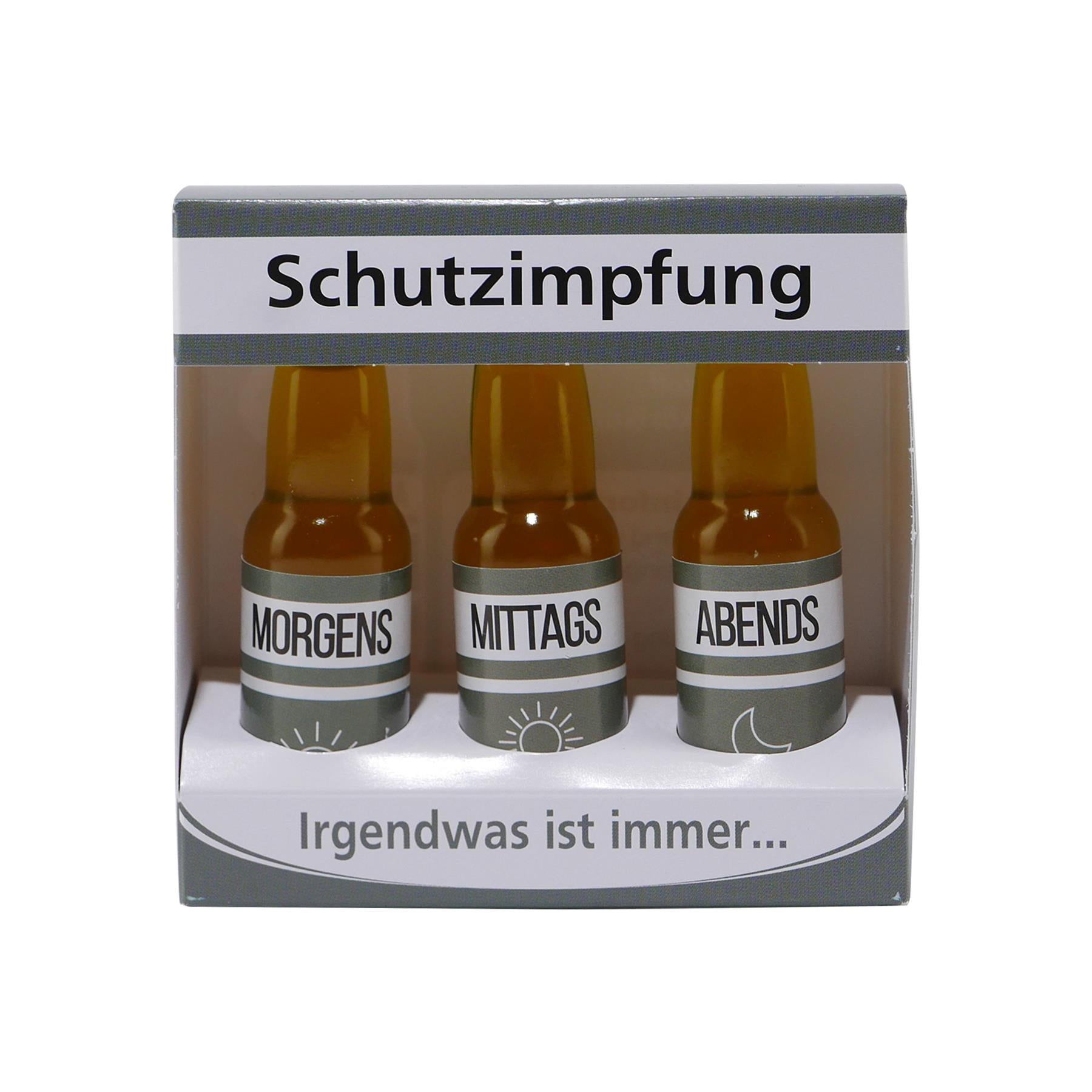 Schutzimpfung "Irgendwas ist immer" (3 x 0,02L)