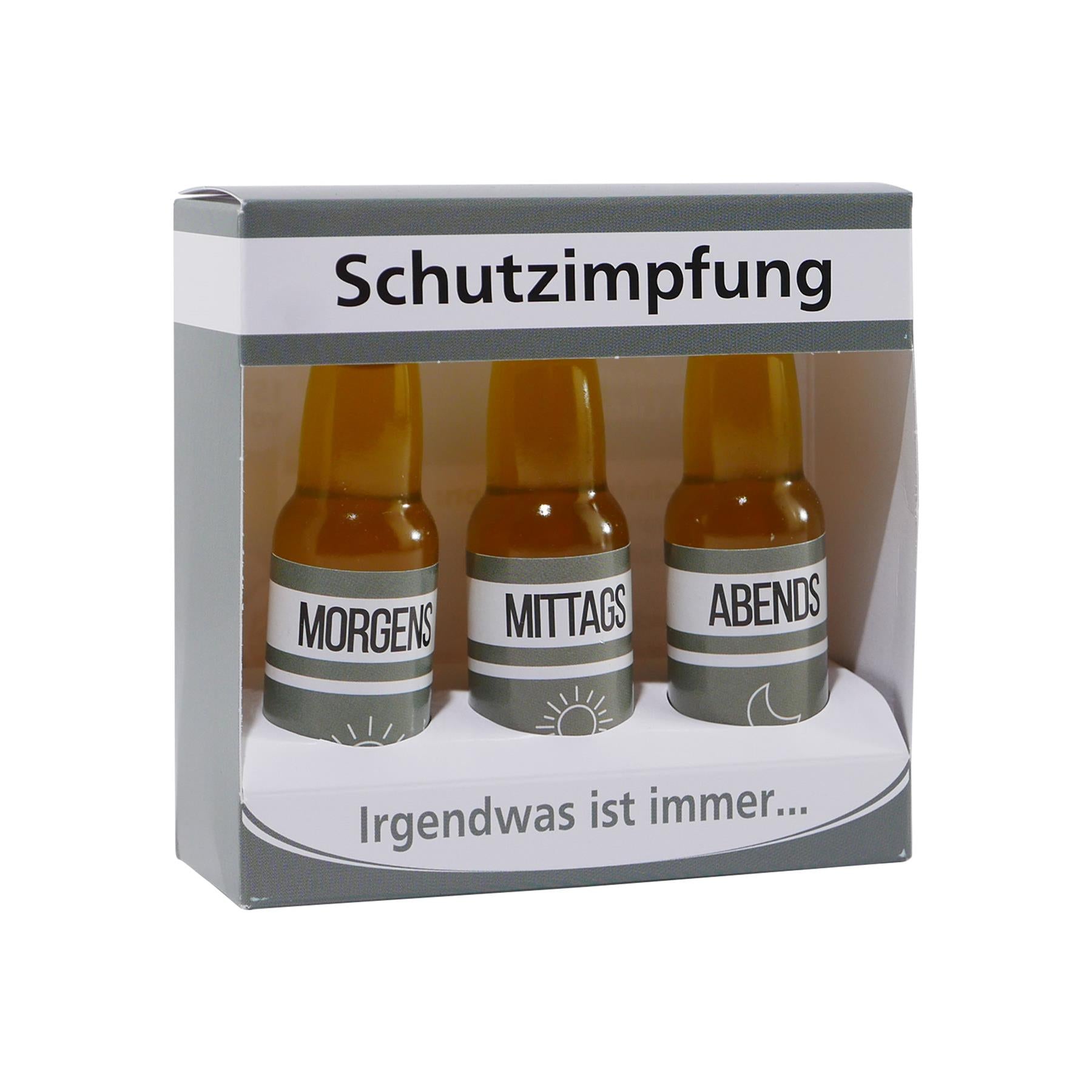 Schutzimpfung "Irgendwas ist immer" (3 x 0,02L)