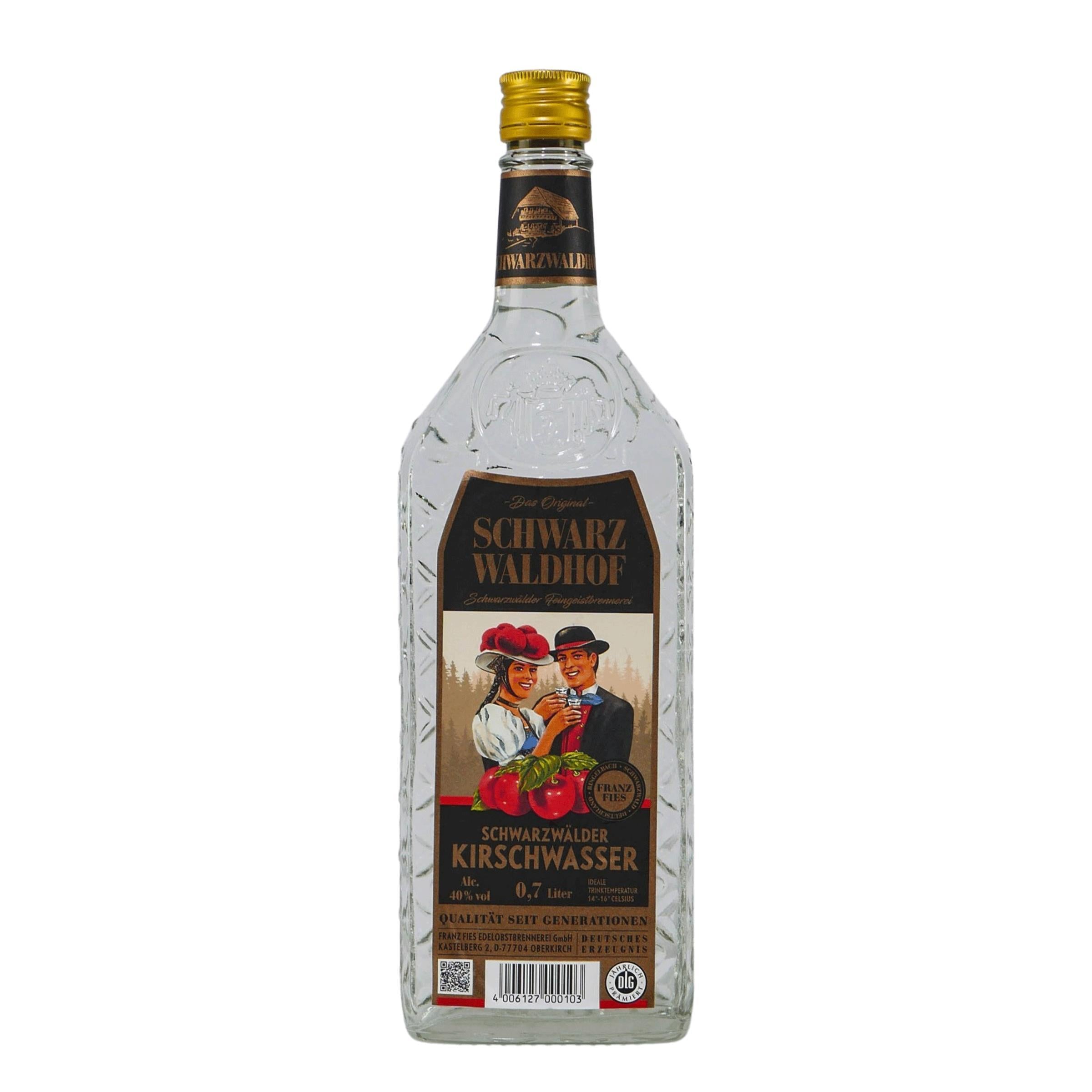 Schwarz Waldhof Schwarzwälder Kirschwasser (6 x 0,7L)