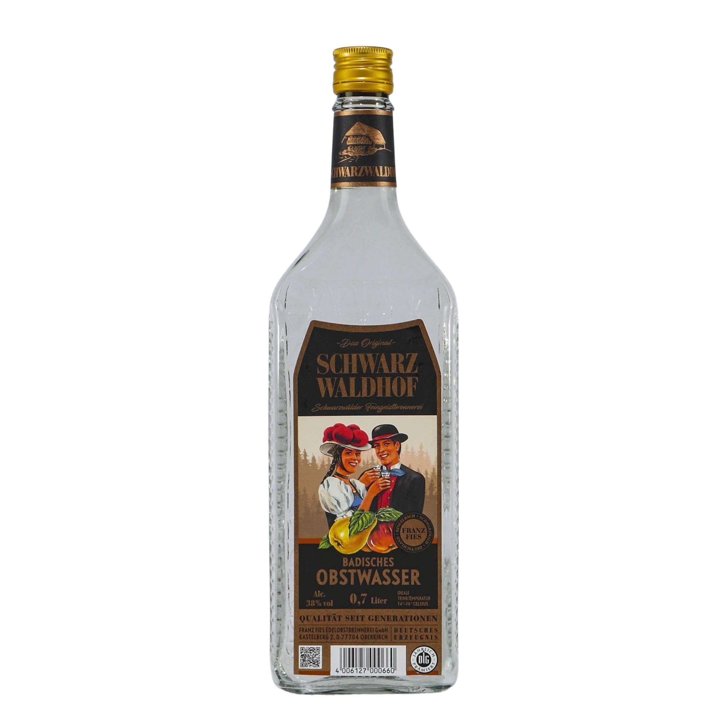 Schwarz Waldhof Badisches Obstwasser (6 x 0,7L)