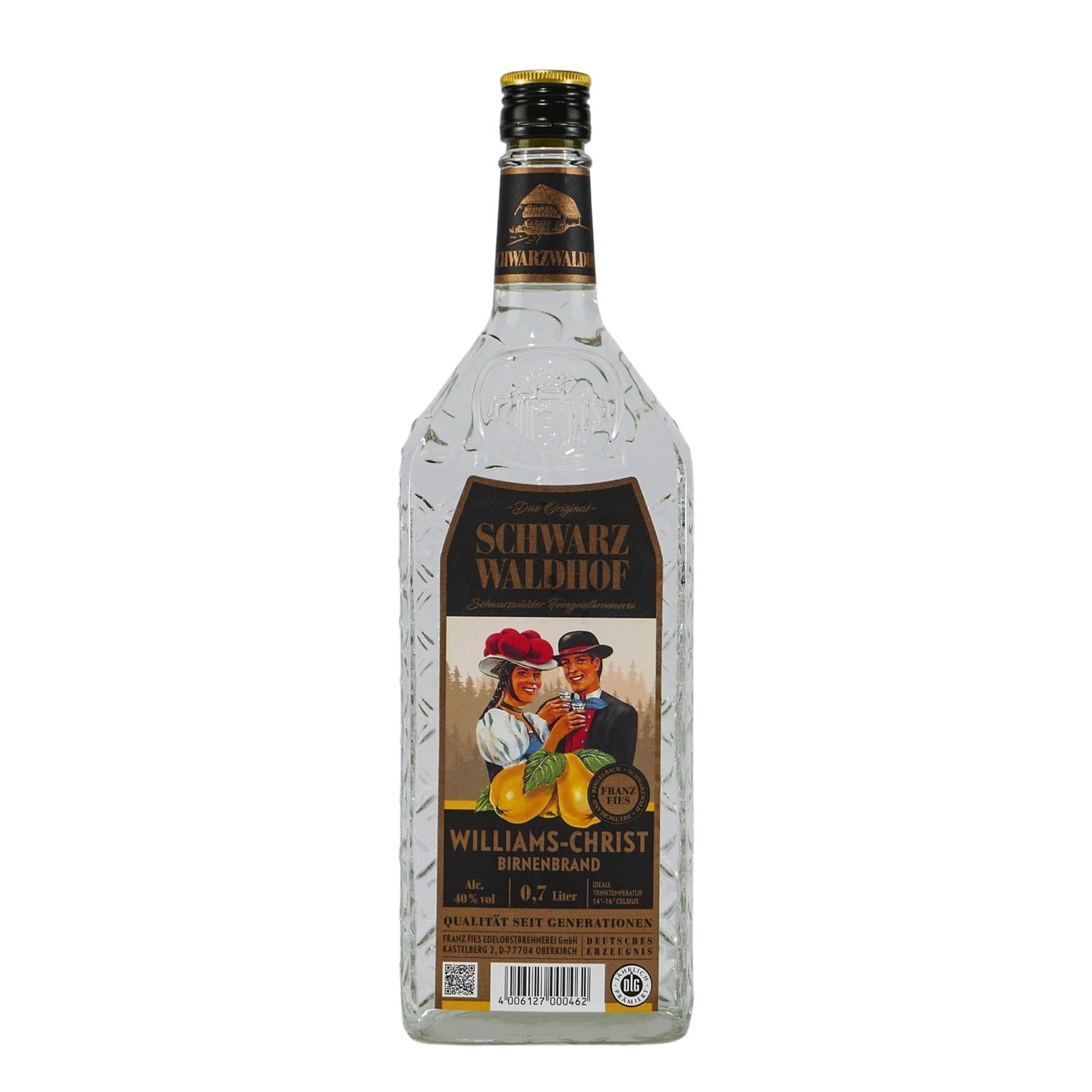 Schwarz Waldhof Williams - Christ - Birnenbrand (6 x 0,7L)