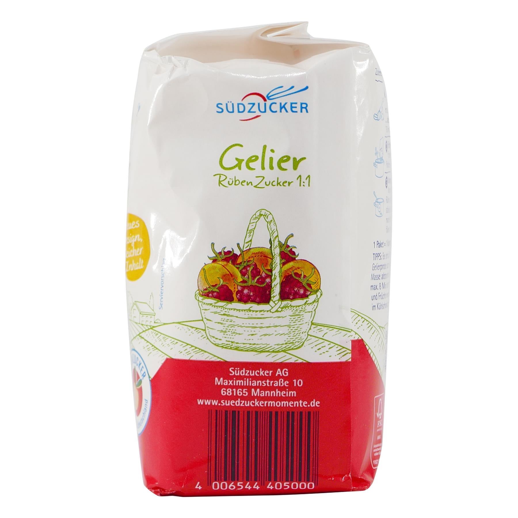 Südzucker Gelier Rüben Zucker 1:1 (10 x 1000g)