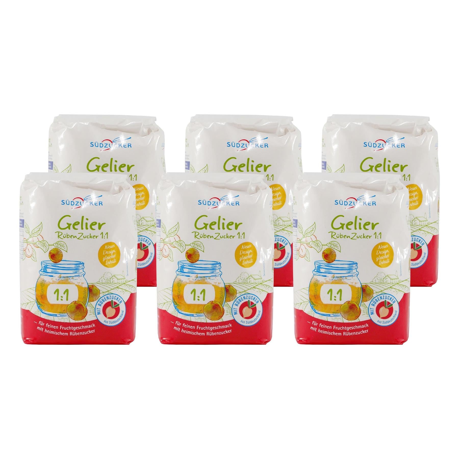 Südzucker Gelier Rüben Zucker 1:1 (10 x 1000g)