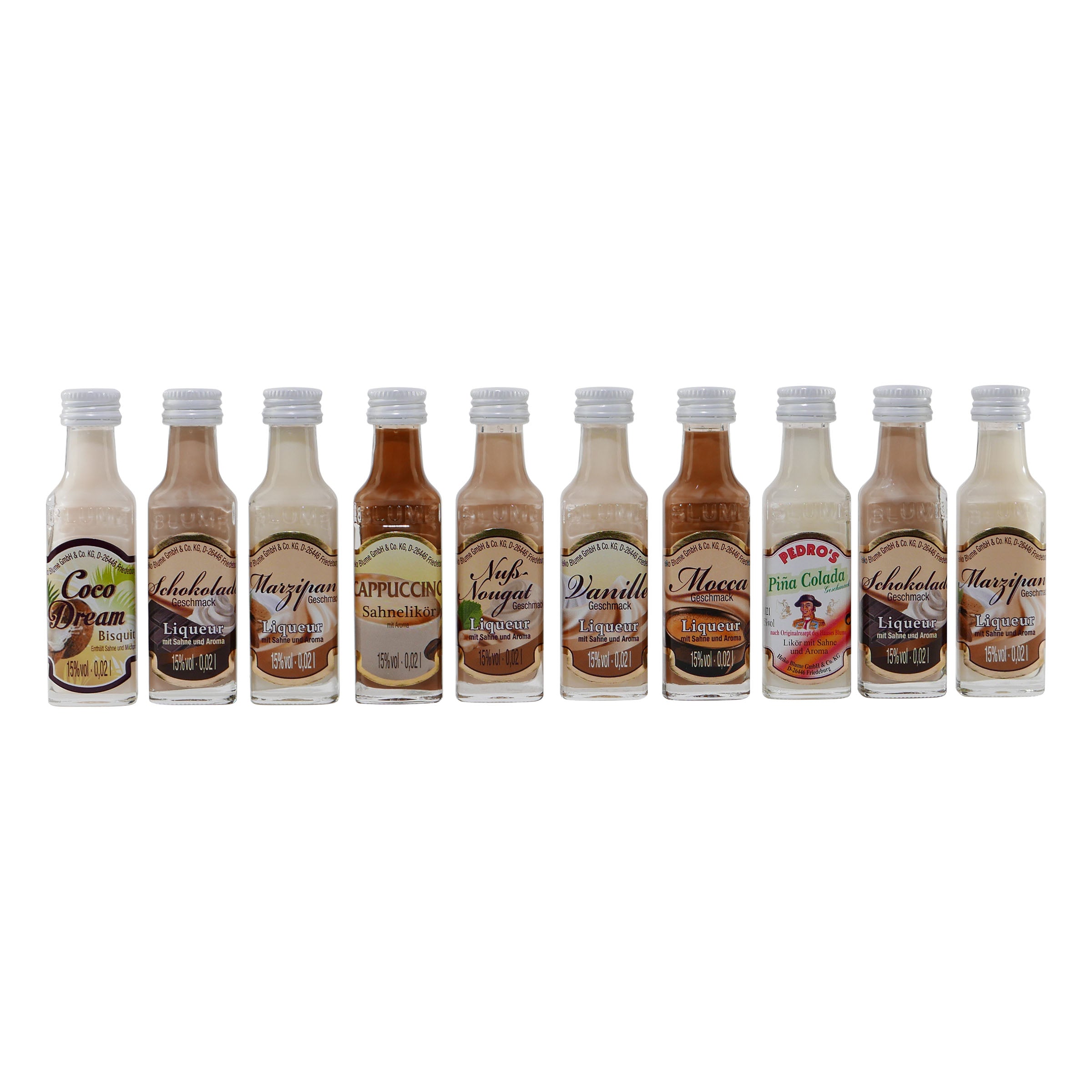 Blume Süße Sinnesreise Likör-Set (10 x 0,02L)