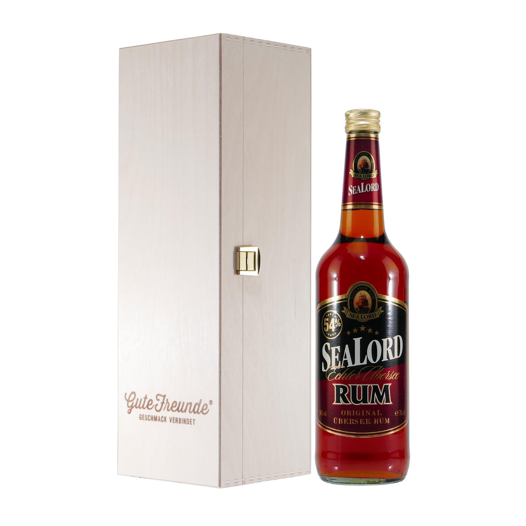 SEALORD Original Übersee Rum 54%vol. mit Geschenk-HK