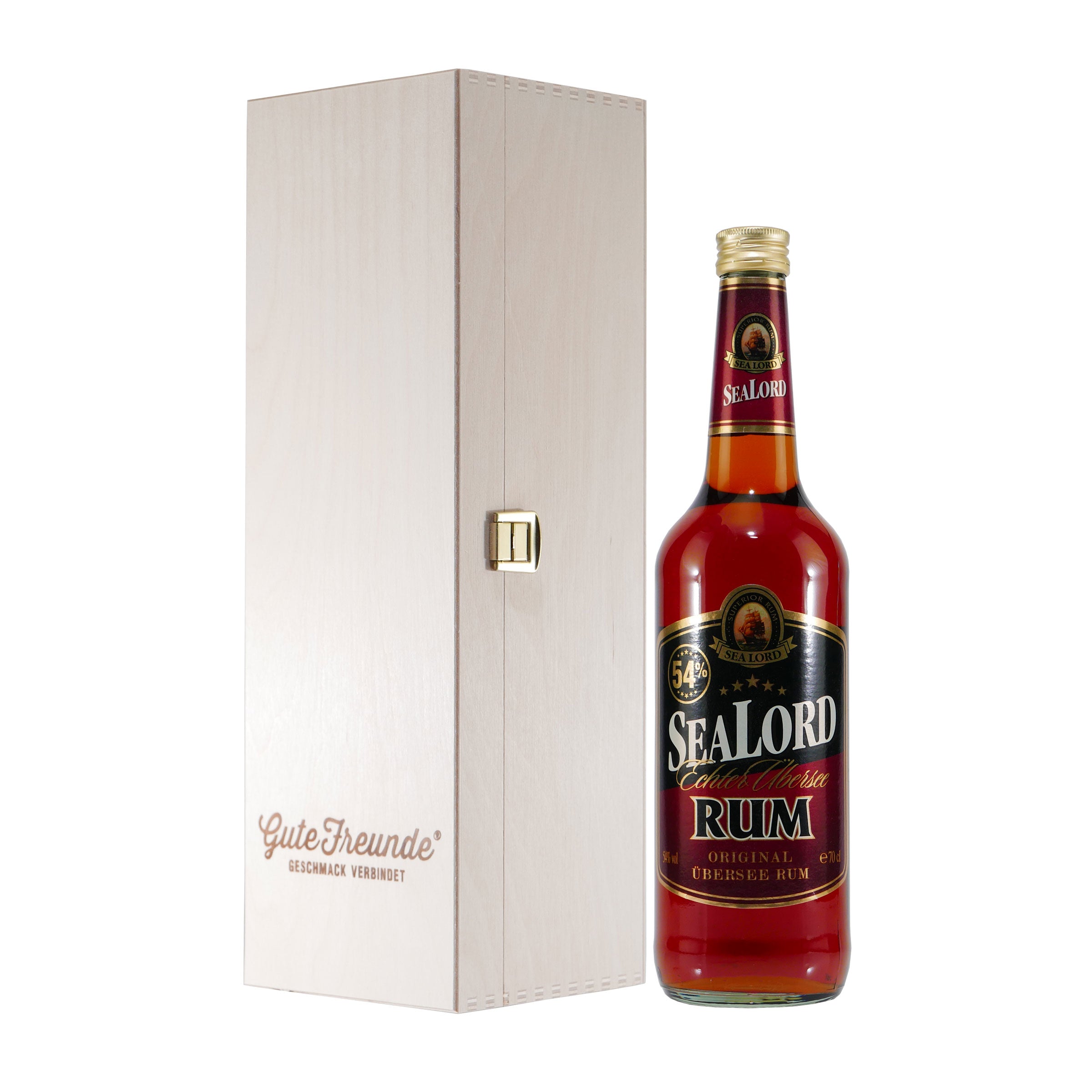 SEALORD Original Übersee Rum 54%vol. mit Geschenk-HK