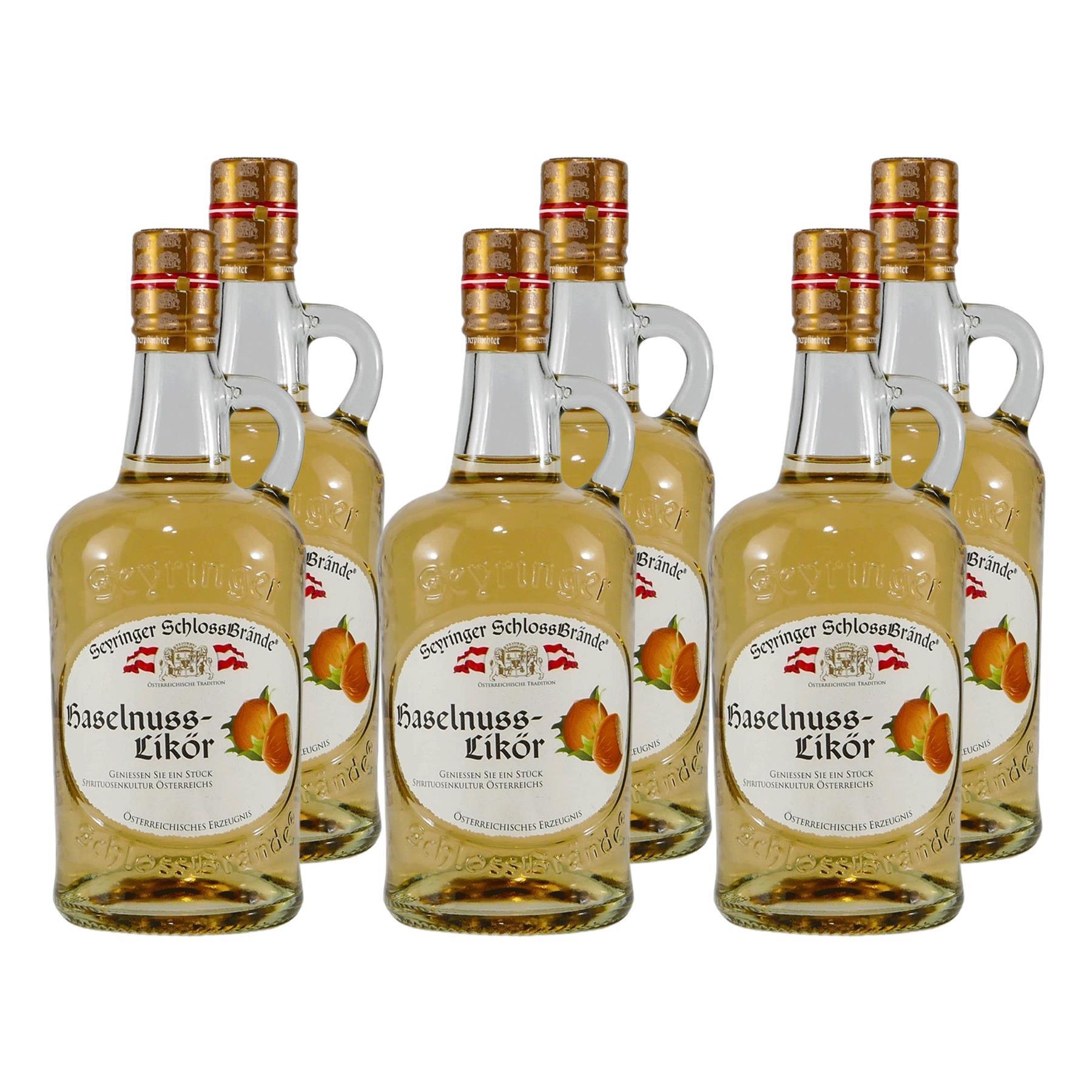 Seyringer Schlossbrände Haselnusslikör (6 x 0,5L)
