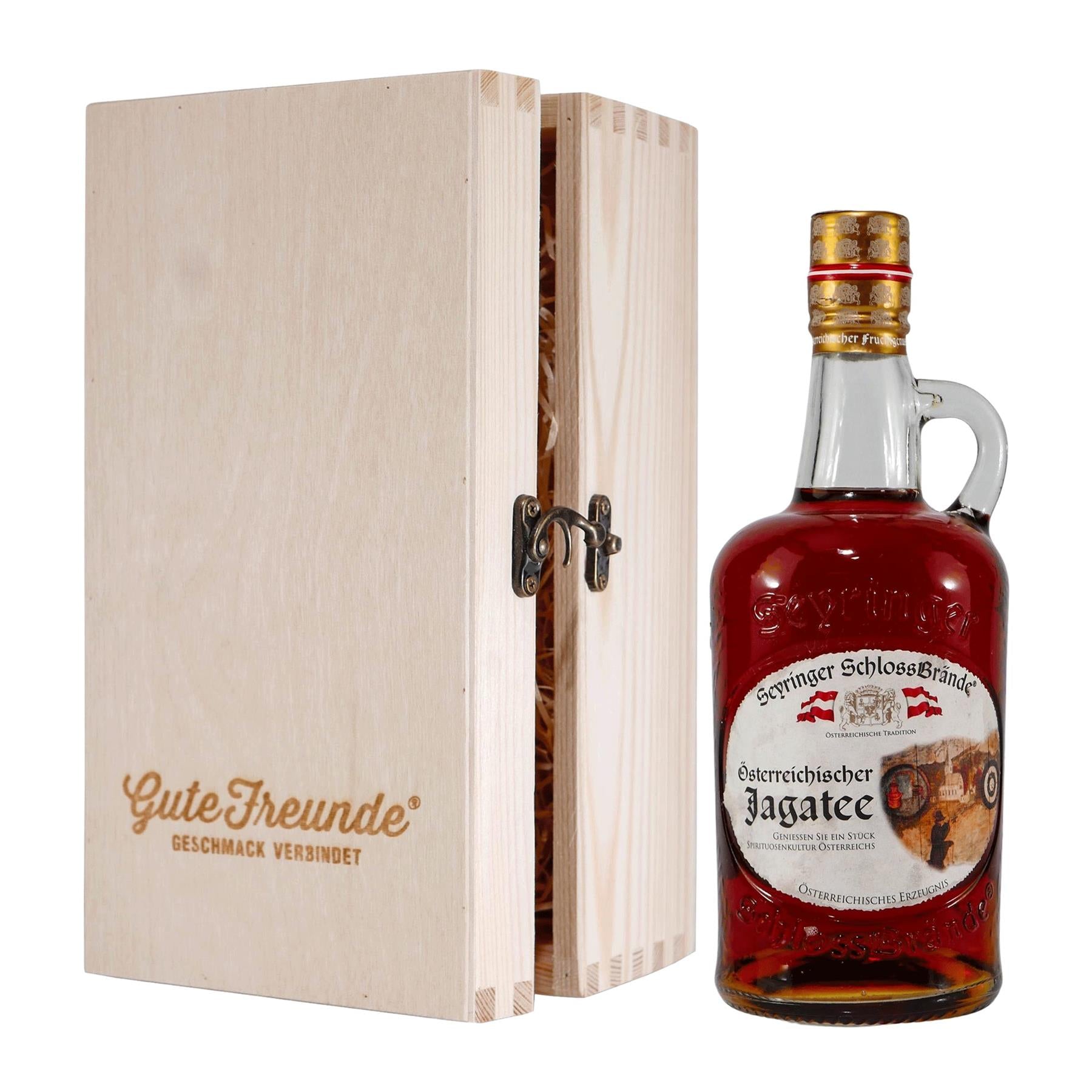 Seyringer Schlossbrände Österreicher Jagatee mit Geschenk-HK