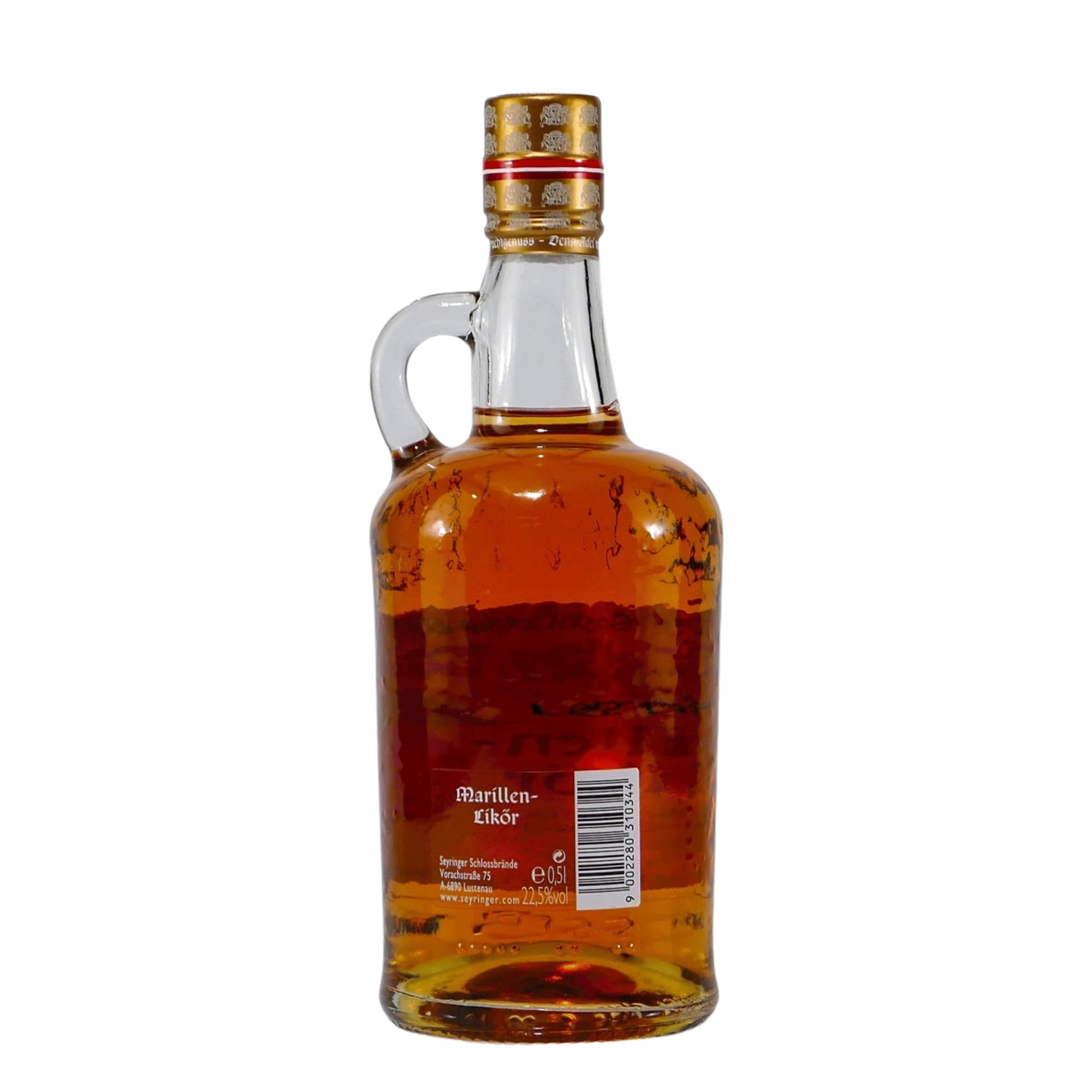 Seyringer Schlossbrände Marillenliklör mit Geschenk-HK