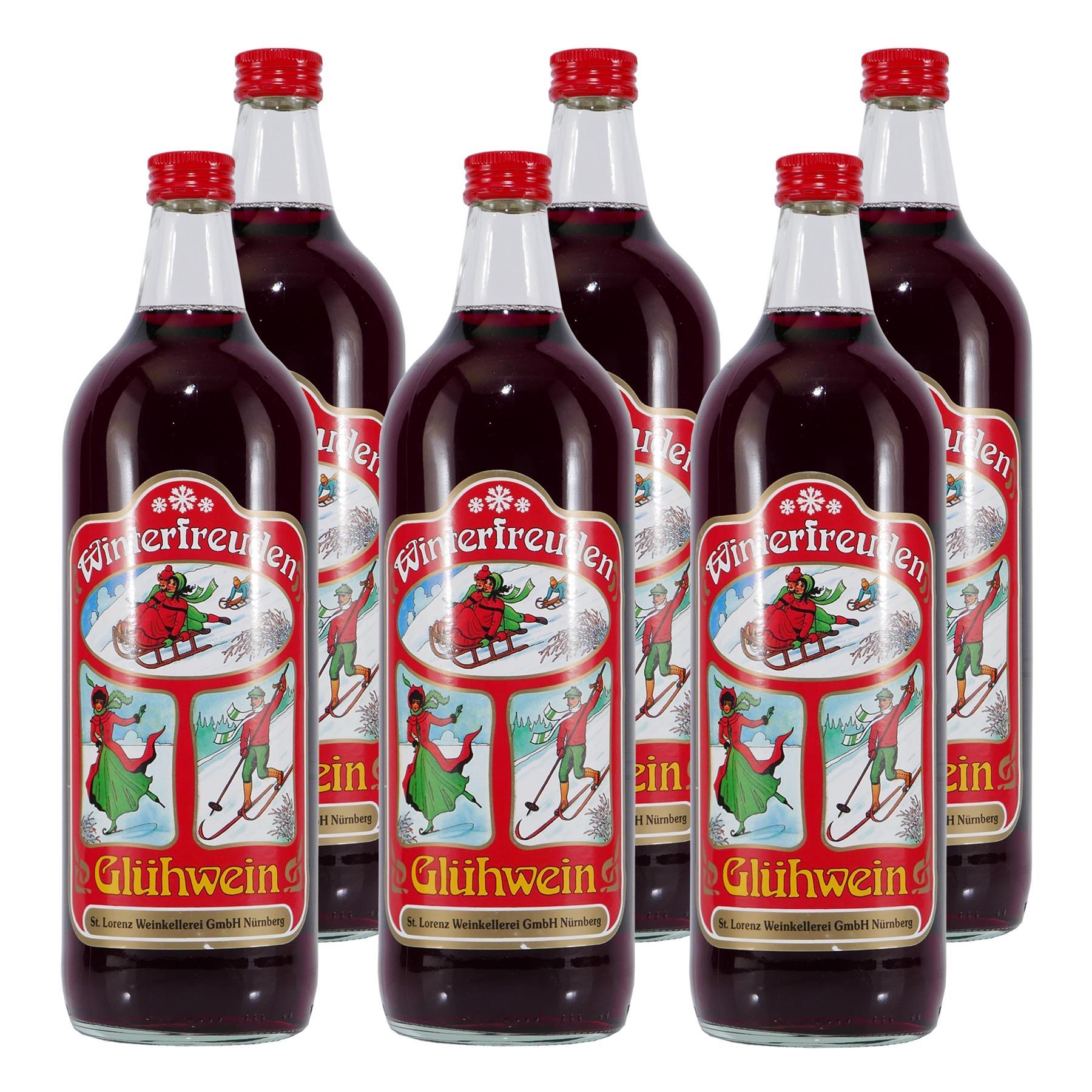 St. Lorenz Winterfreuden Glühwein (6 x 1,0L)