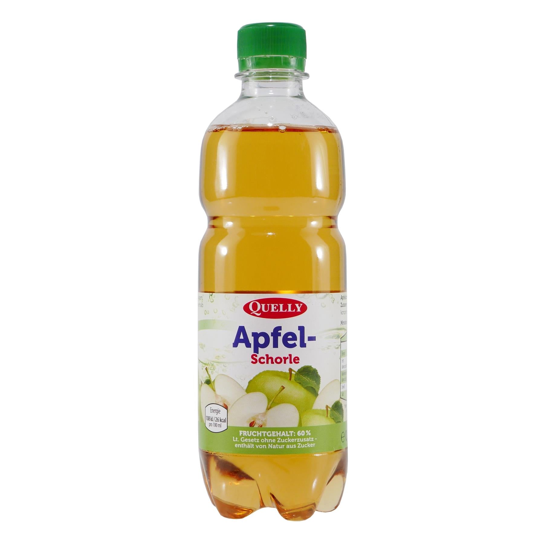Quelly Apfel-Schorle (6 x 0,5L)