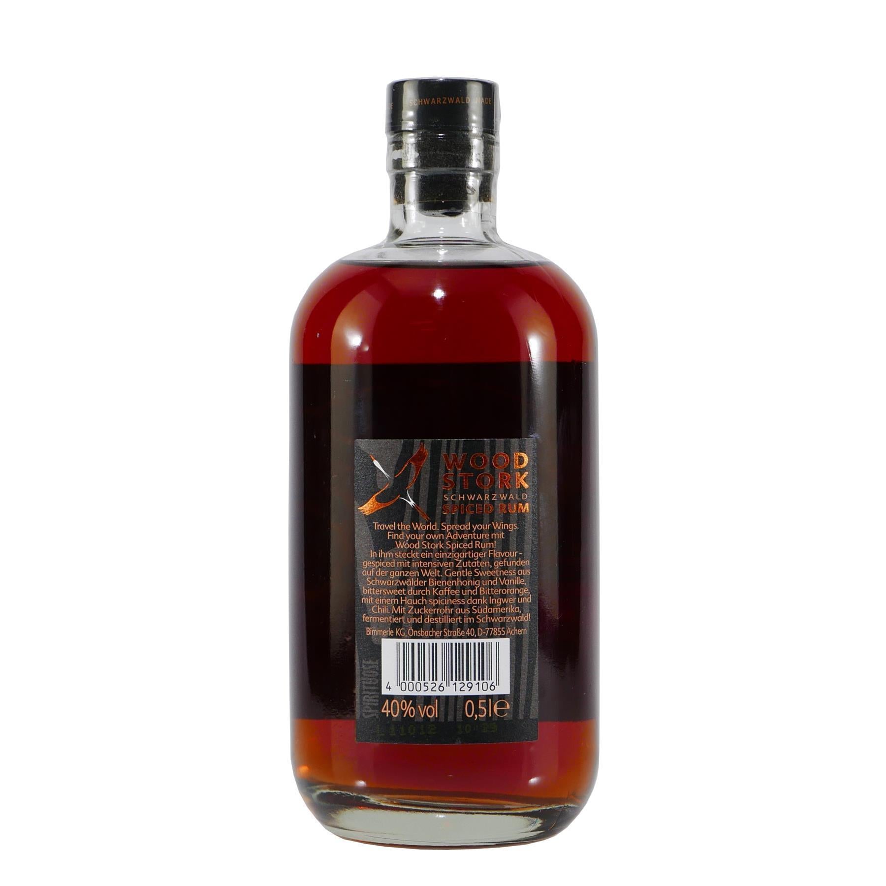 Wood Stork Spiced Rum mit HK