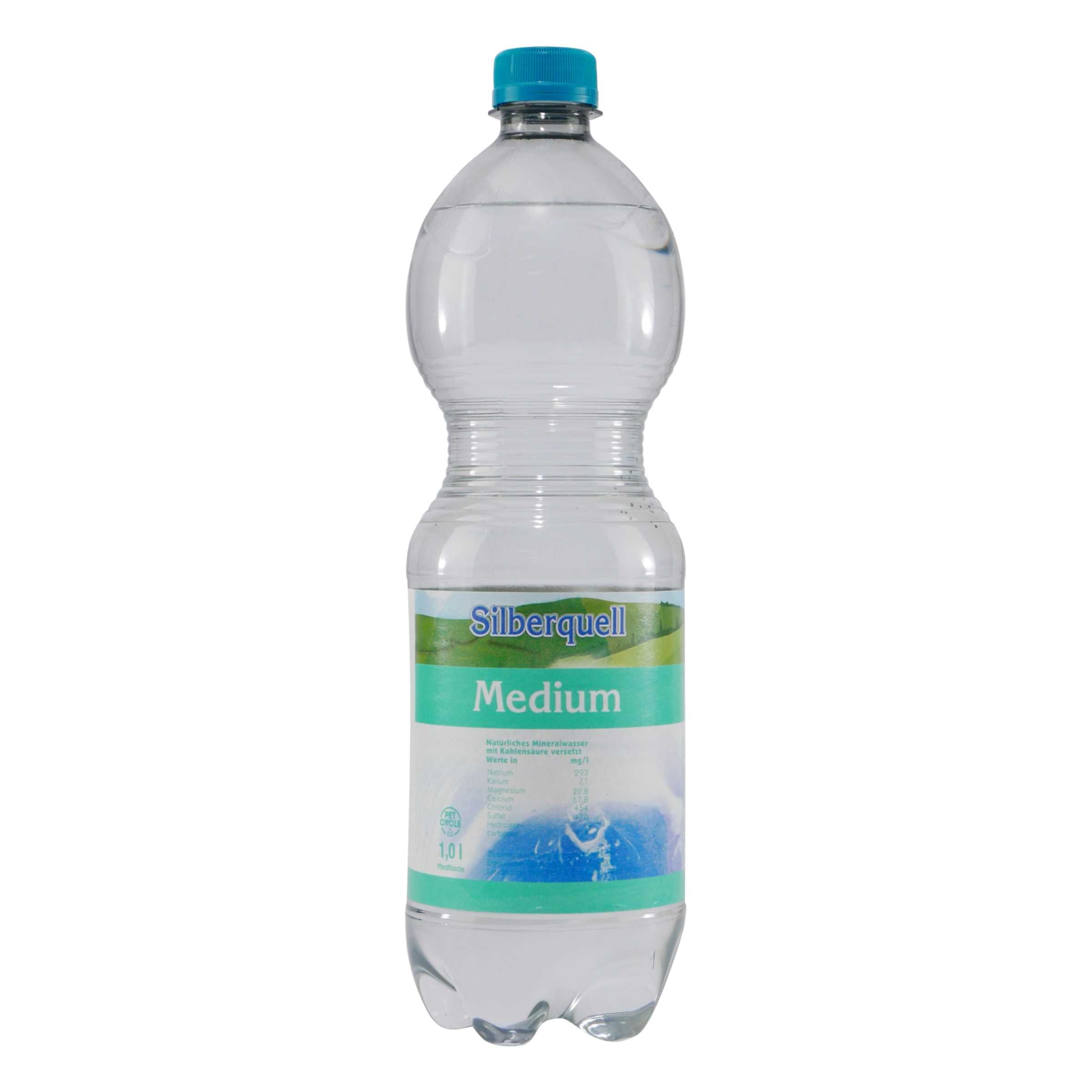 Silberquell Juliushaller -Medium- (12 x 1,0L)