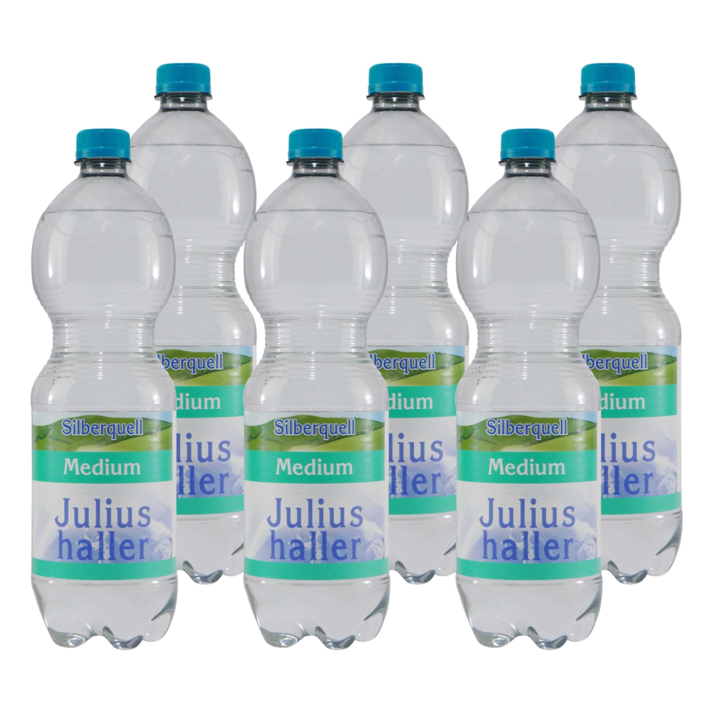 Silberquell Juliushaller -Medium- (12 x 1,0L)