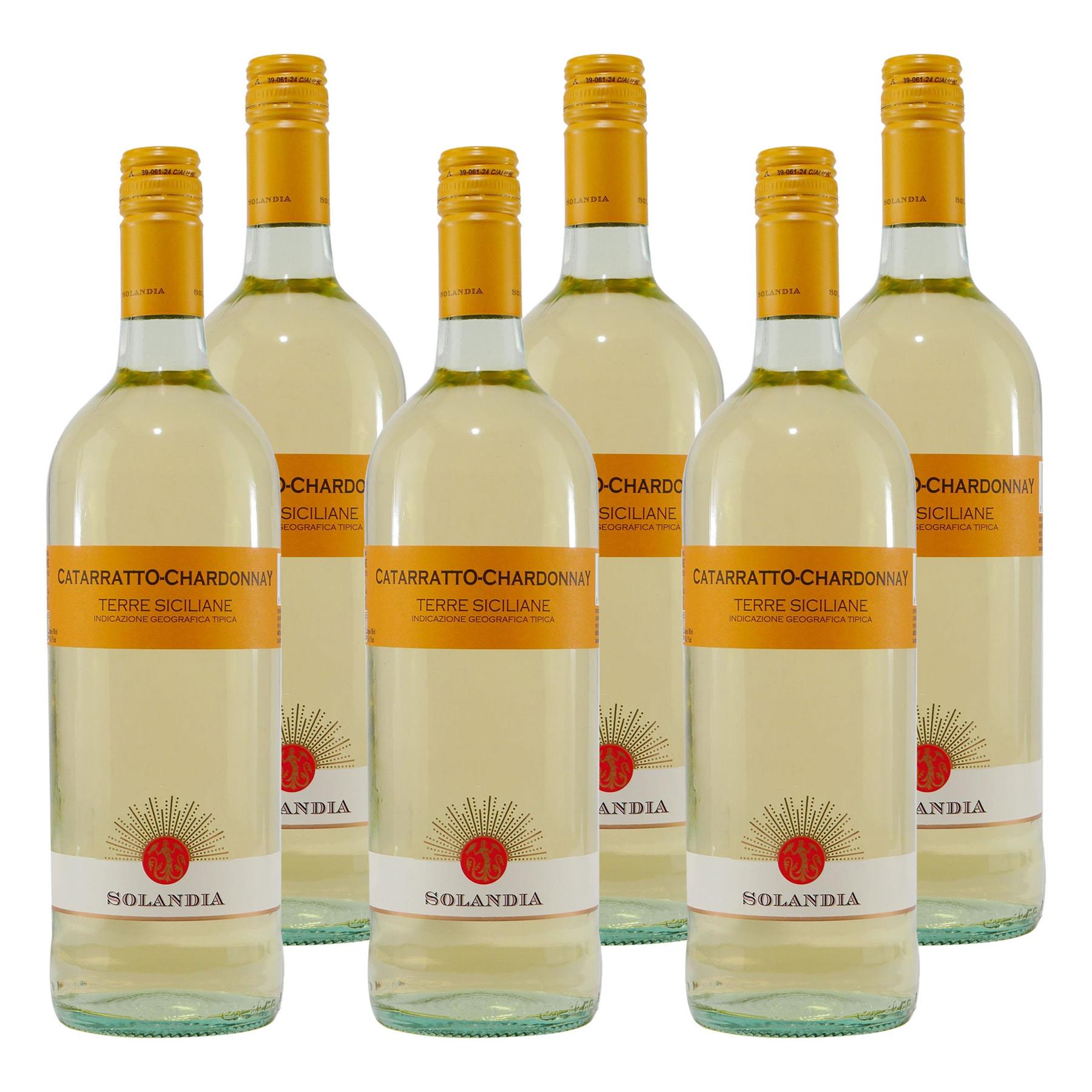 Solandia Catarratto Chardonnay IGT -trocken- (6 x 1,0L)