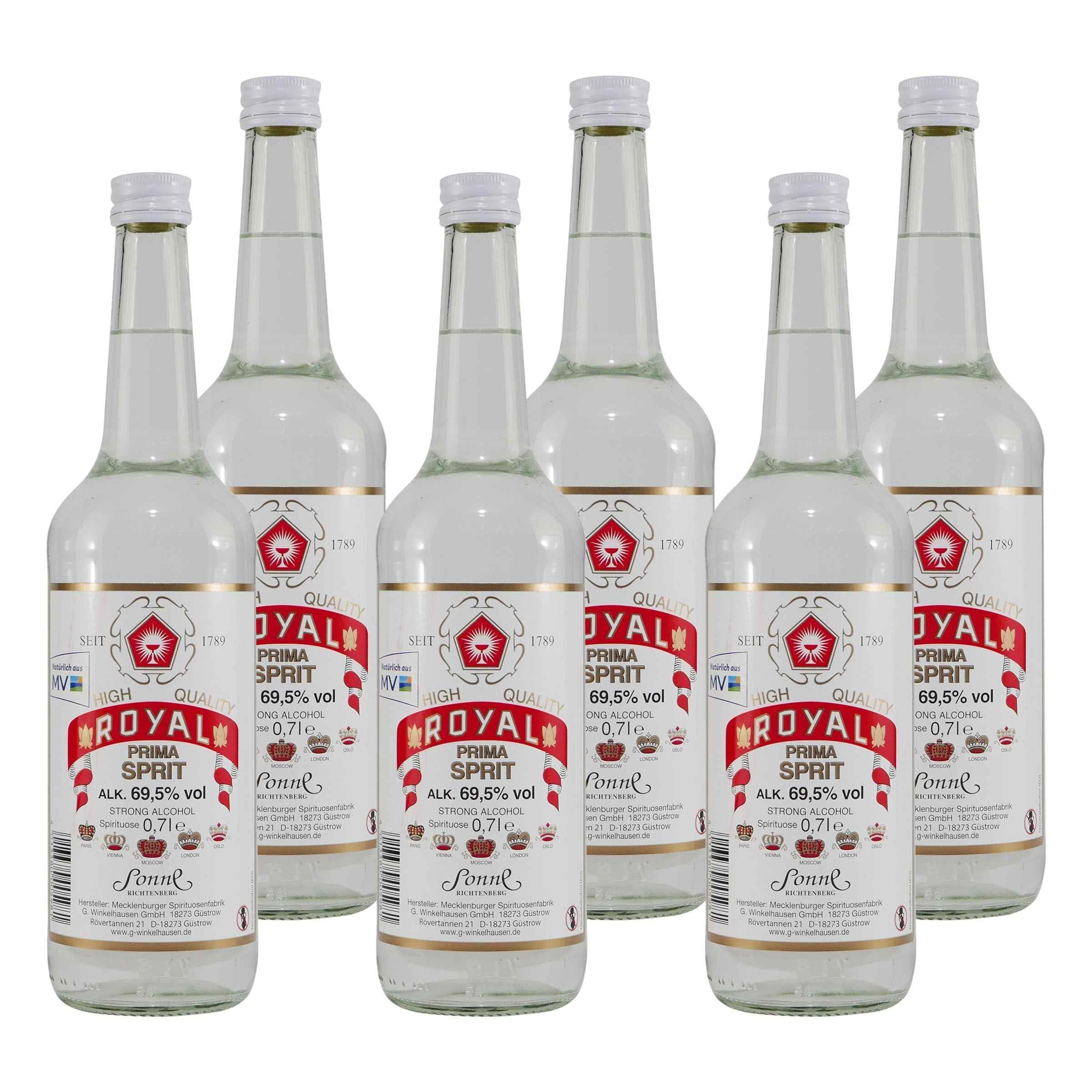 Royal Prima Sprit Spirituose (6 x 0,7L)