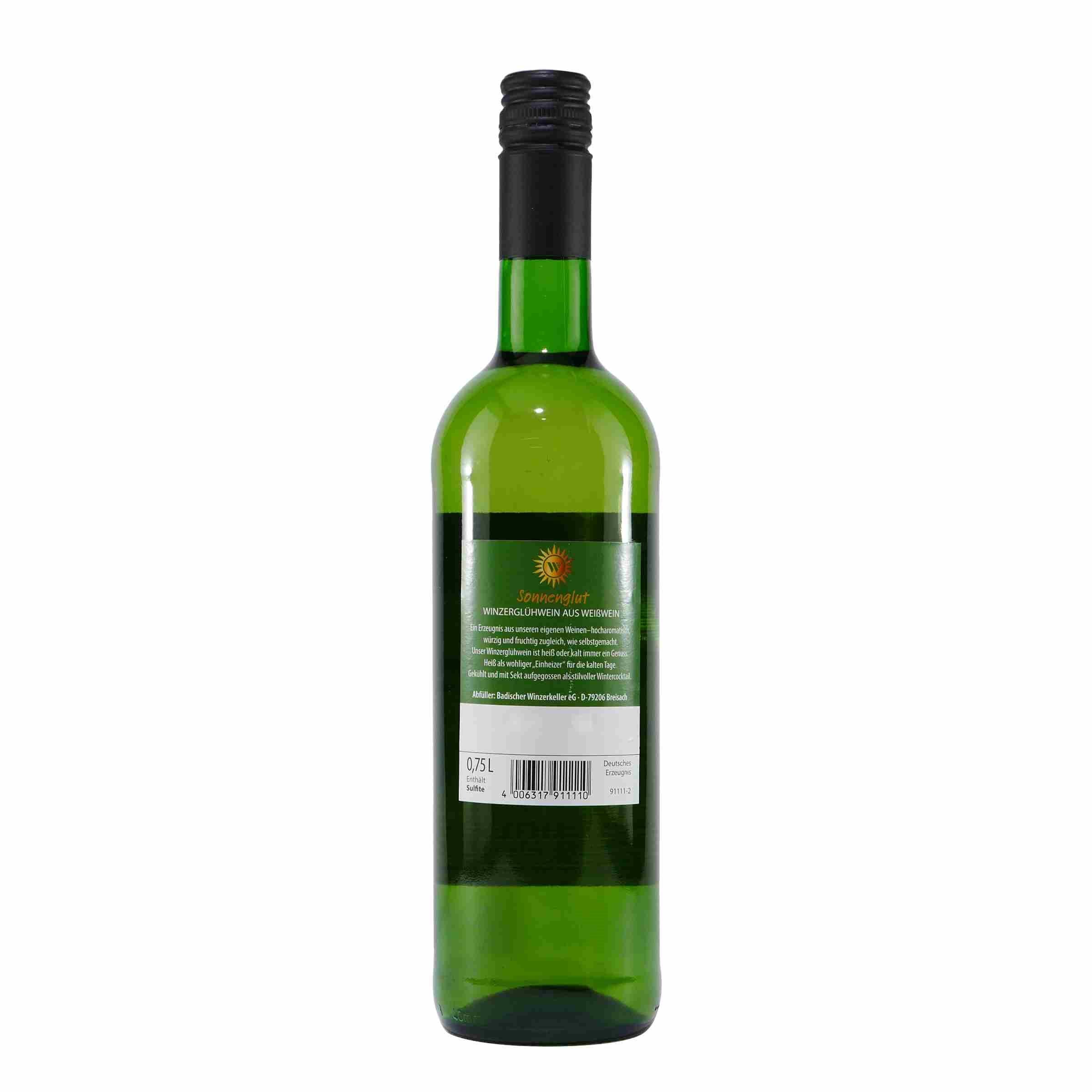 Sonnenglut Winzerglühwein Weiß (6 x 0,75L)