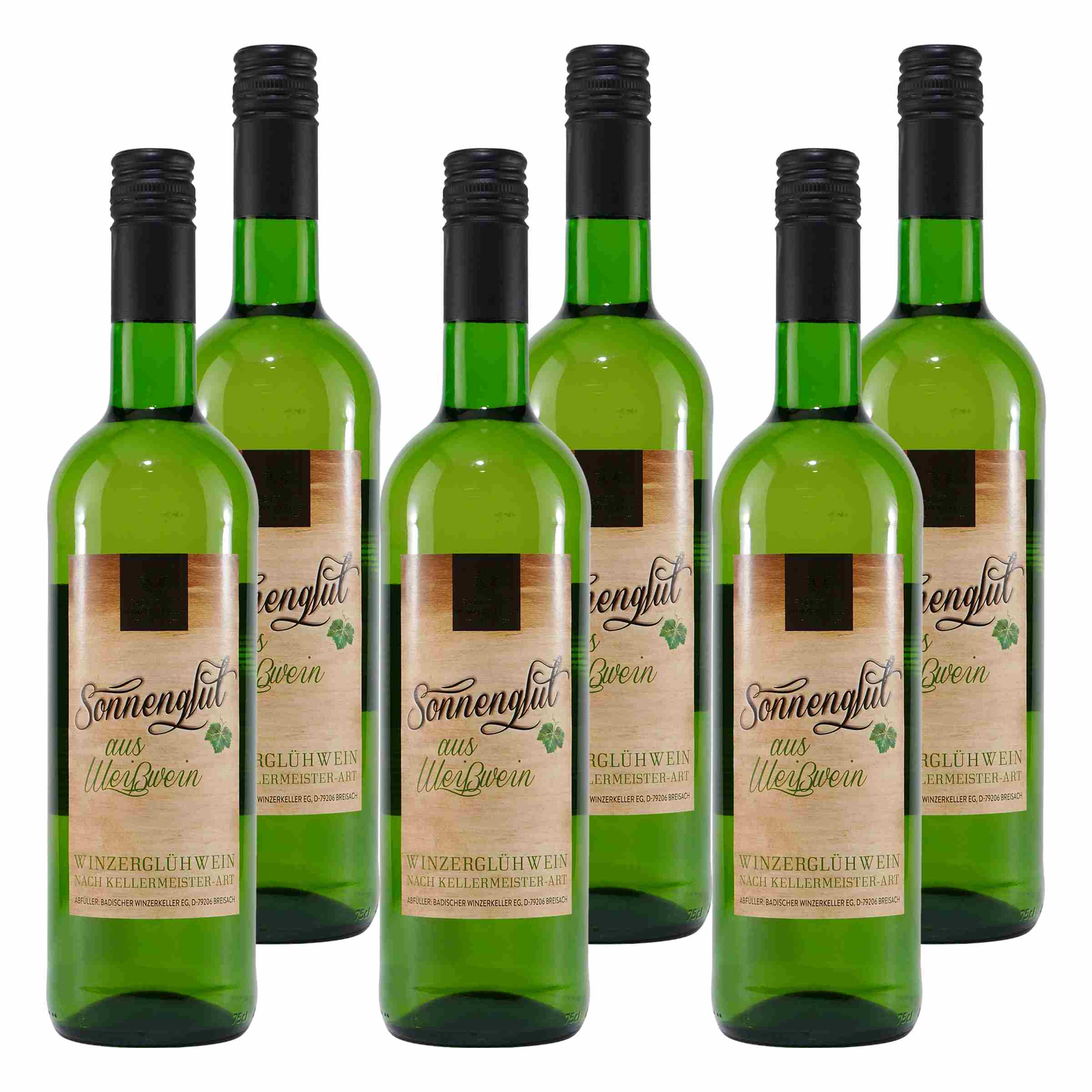 Sonnenglut Winzerglühwein Weiß (6 x 0,75L)