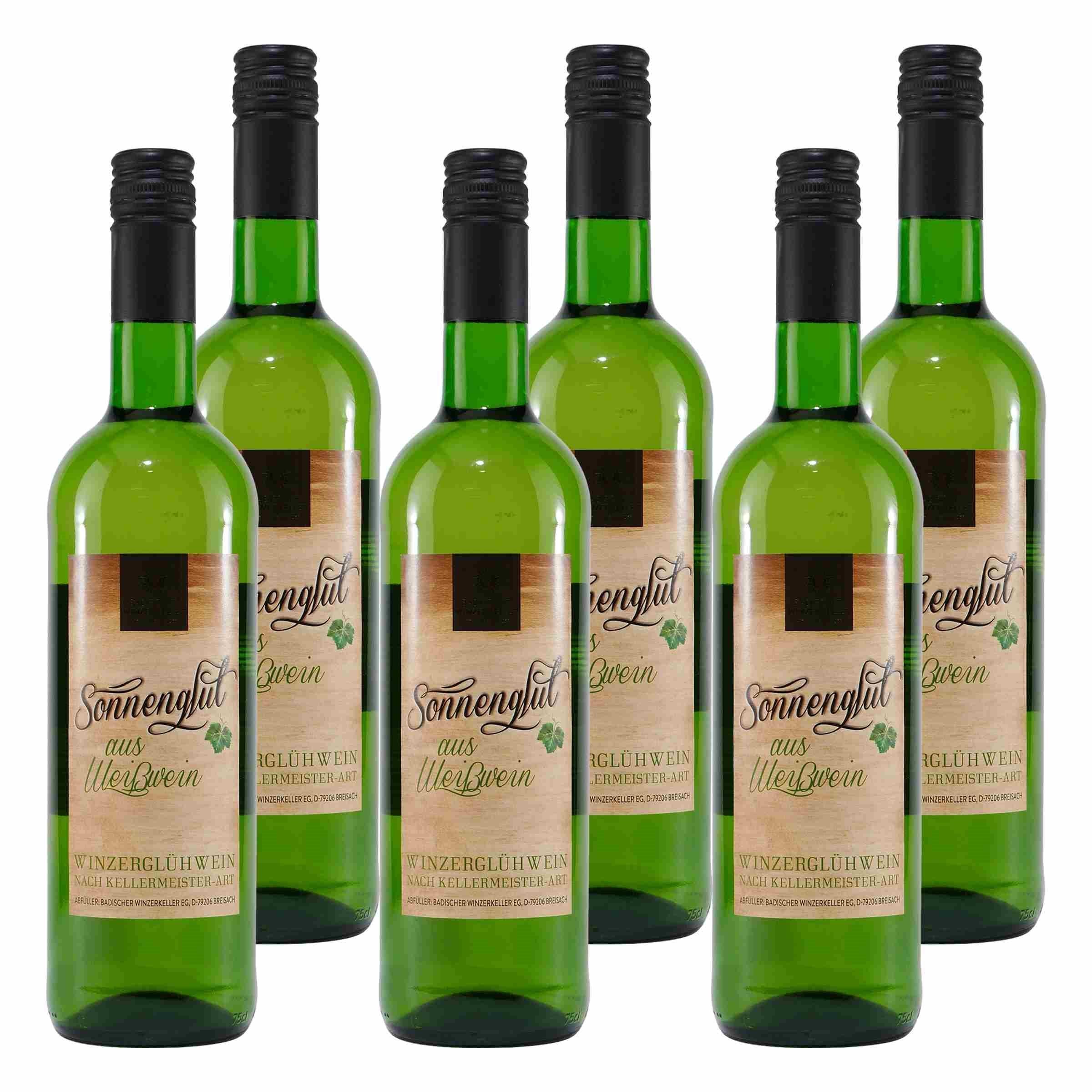 Sonnenglut Winzerglühwein Weiß (6 x 0,75L)