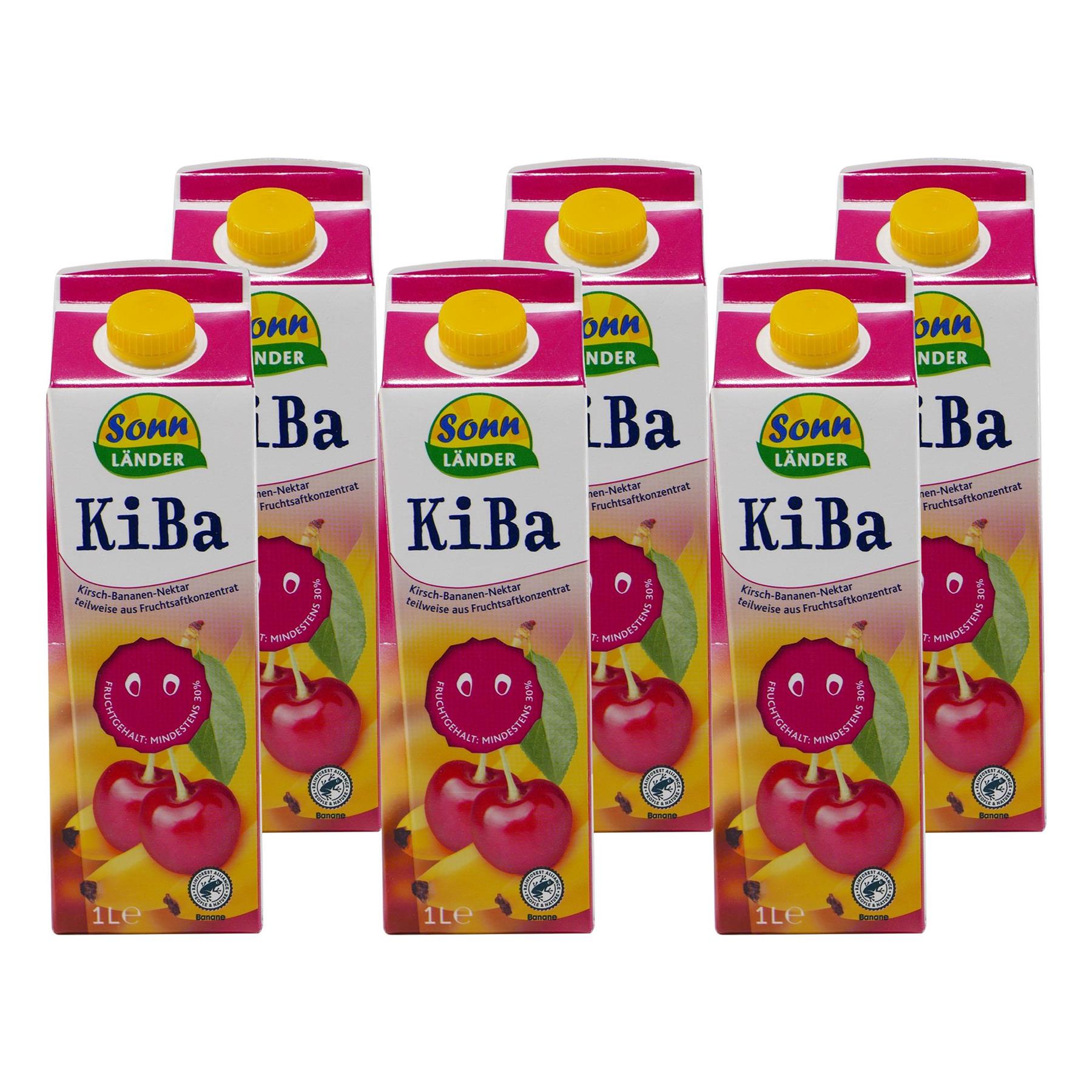 Sonnländer KiBa Kirsch-Bananen-Nektar (8 x 1,0L)