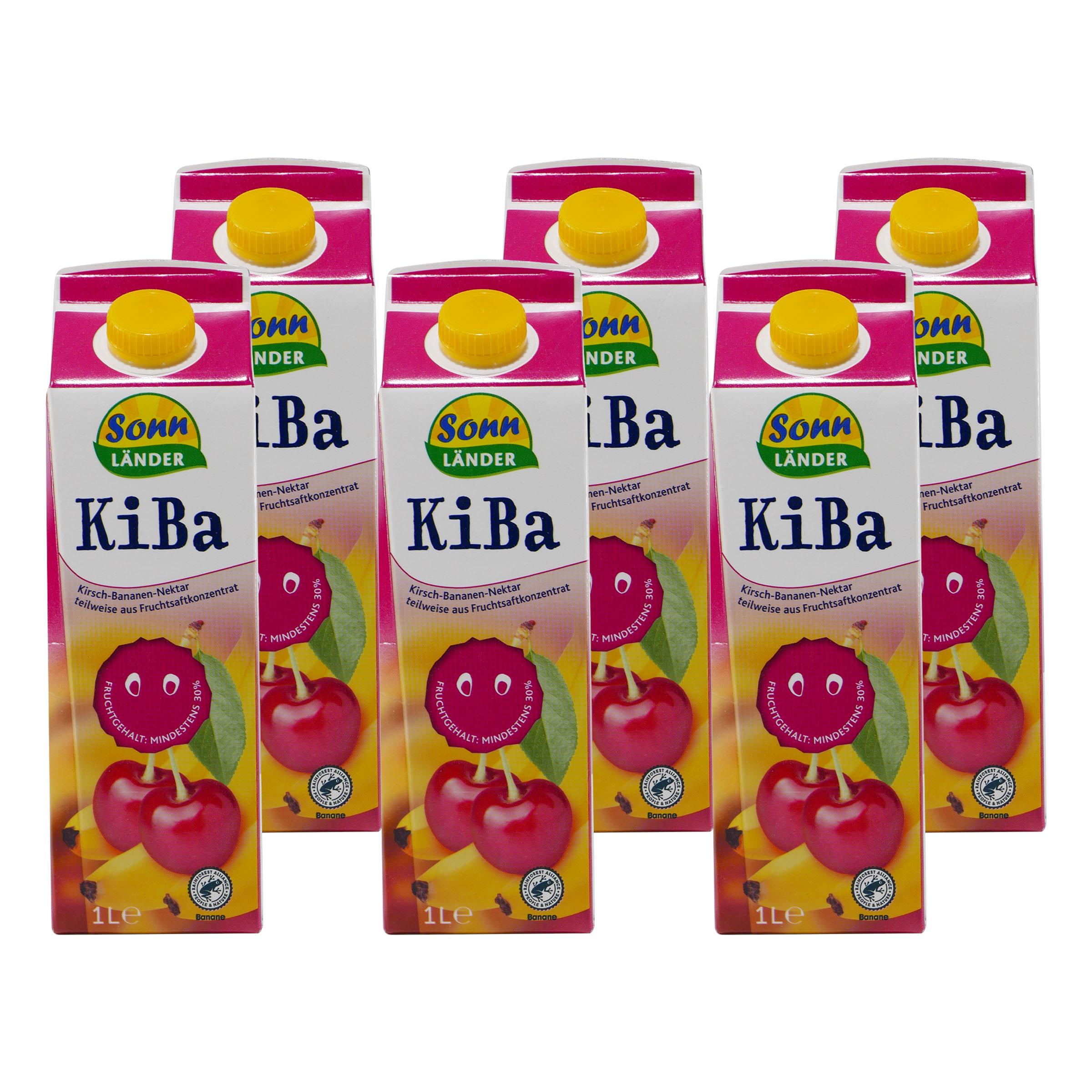 Sonnländer KiBa Kirsch-Bananen-Nektar (8 x 1,0L)