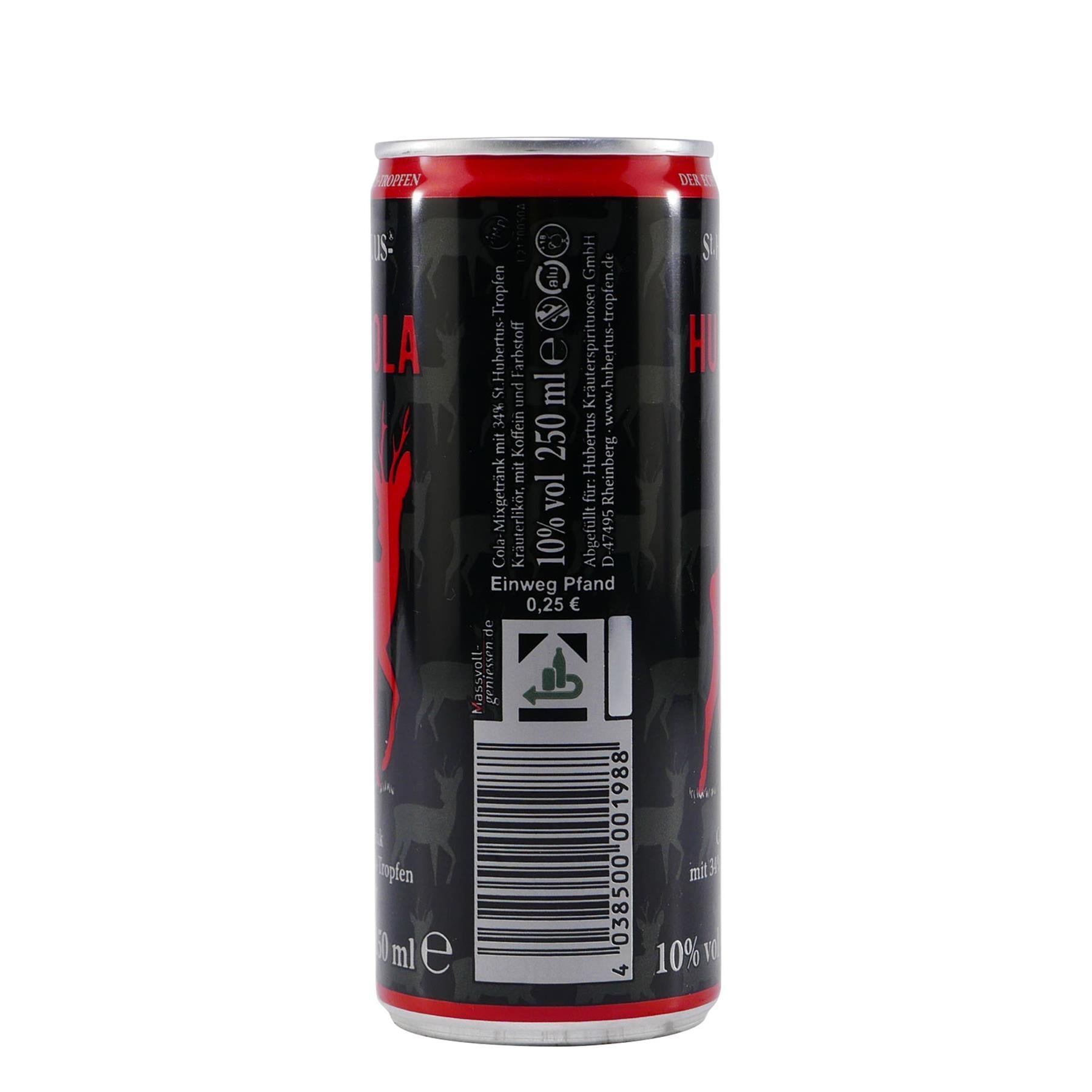 St. Hubertus Tropfen Hubi+Cola (12 x 0,25L)