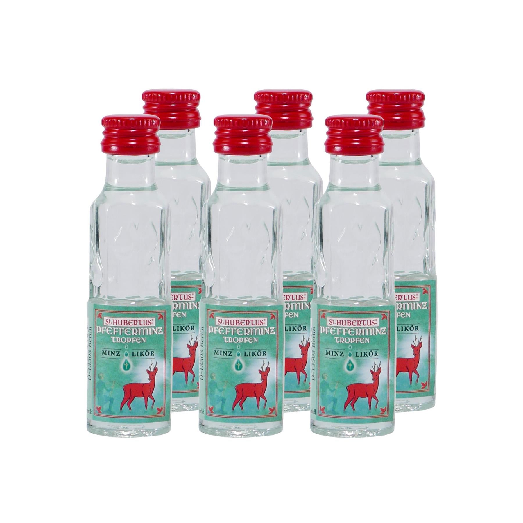 St. Hubertus Pfefferminz-Tropfen (24 x 0,02L)