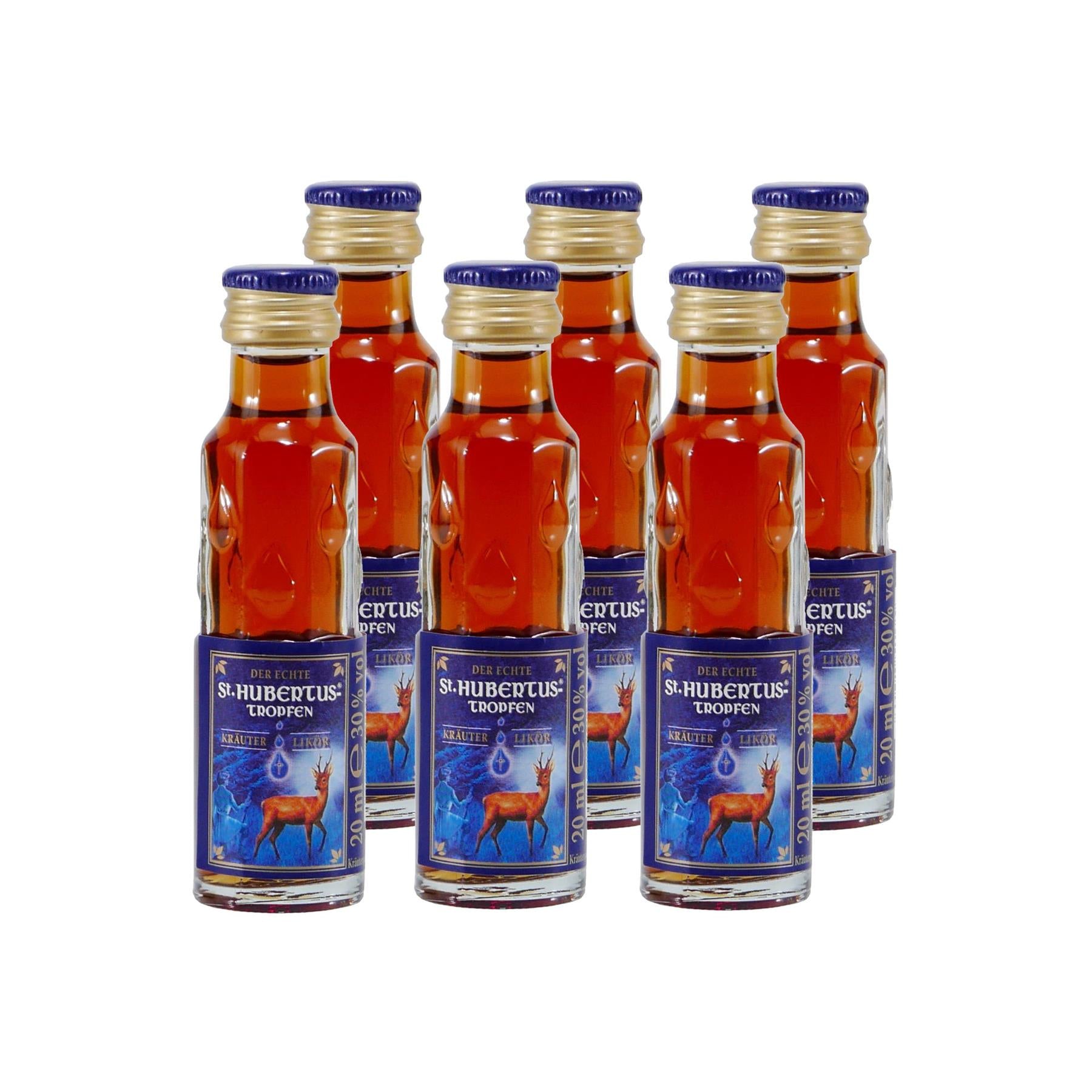 St. Hubertus Tropfen Kräuter-Likör (24 x 0,02L)