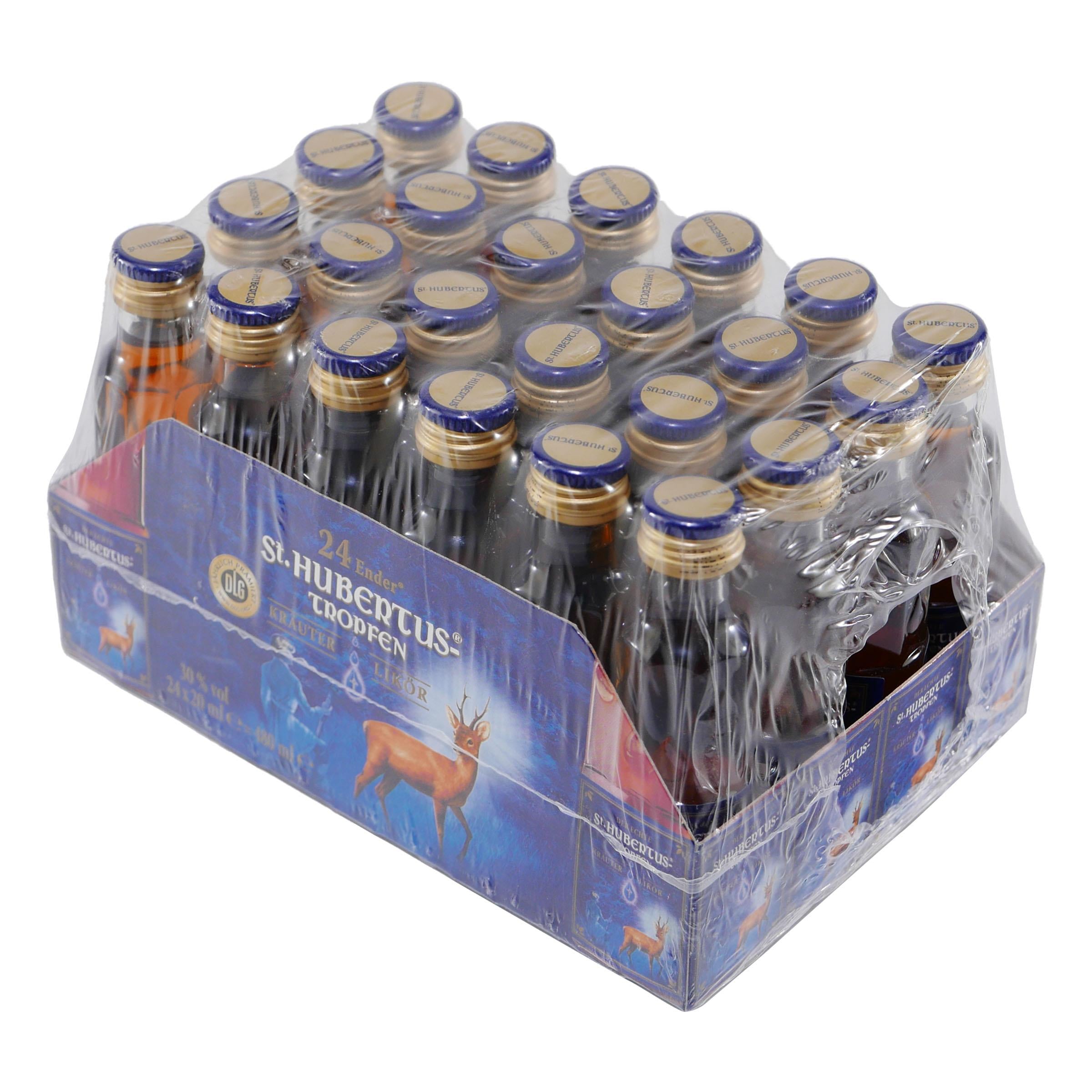 St. Hubertus Tropfen Kräuter-Likör (24 x 0,02L)
