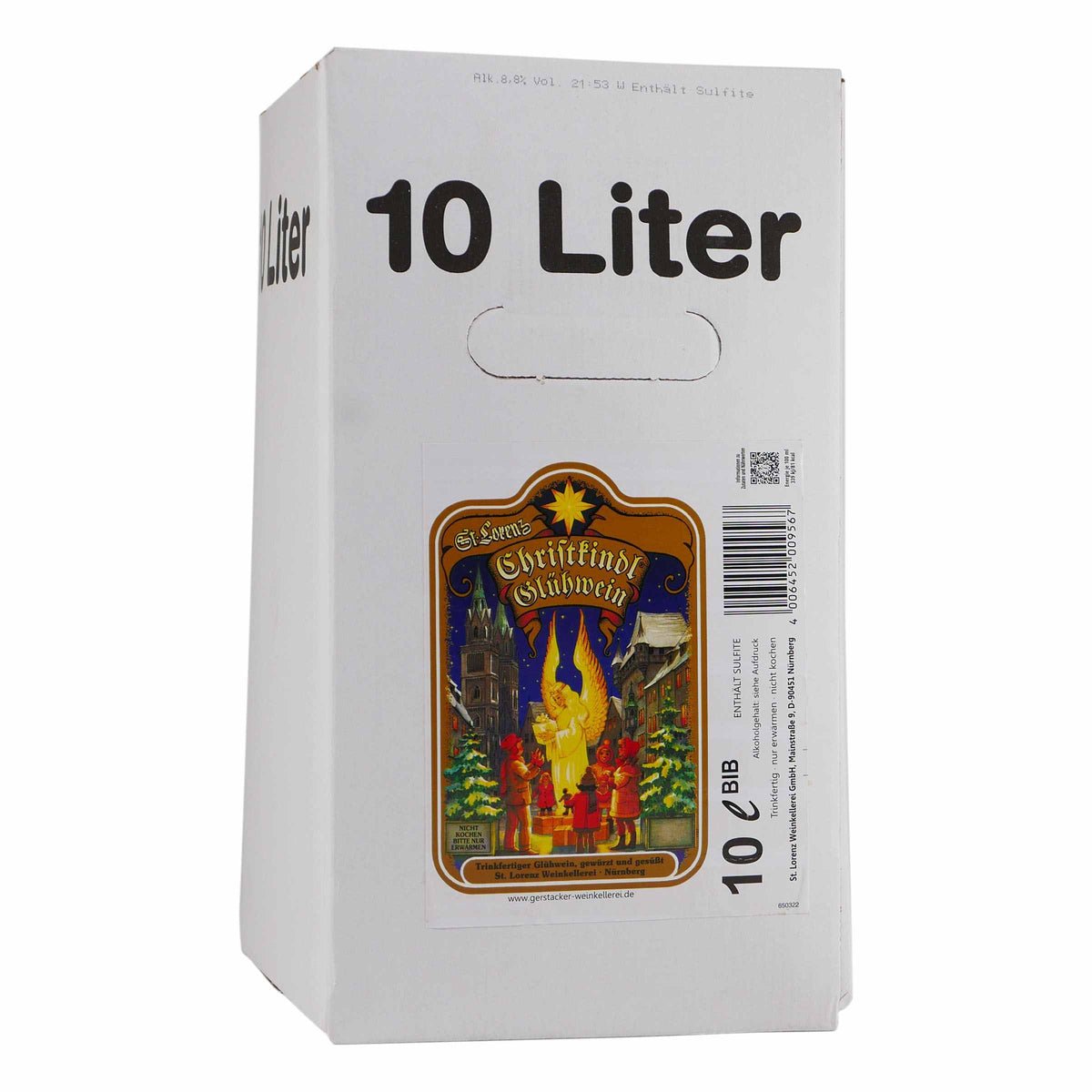 St. Lorenz Christkindl Glühwein 10L BIB