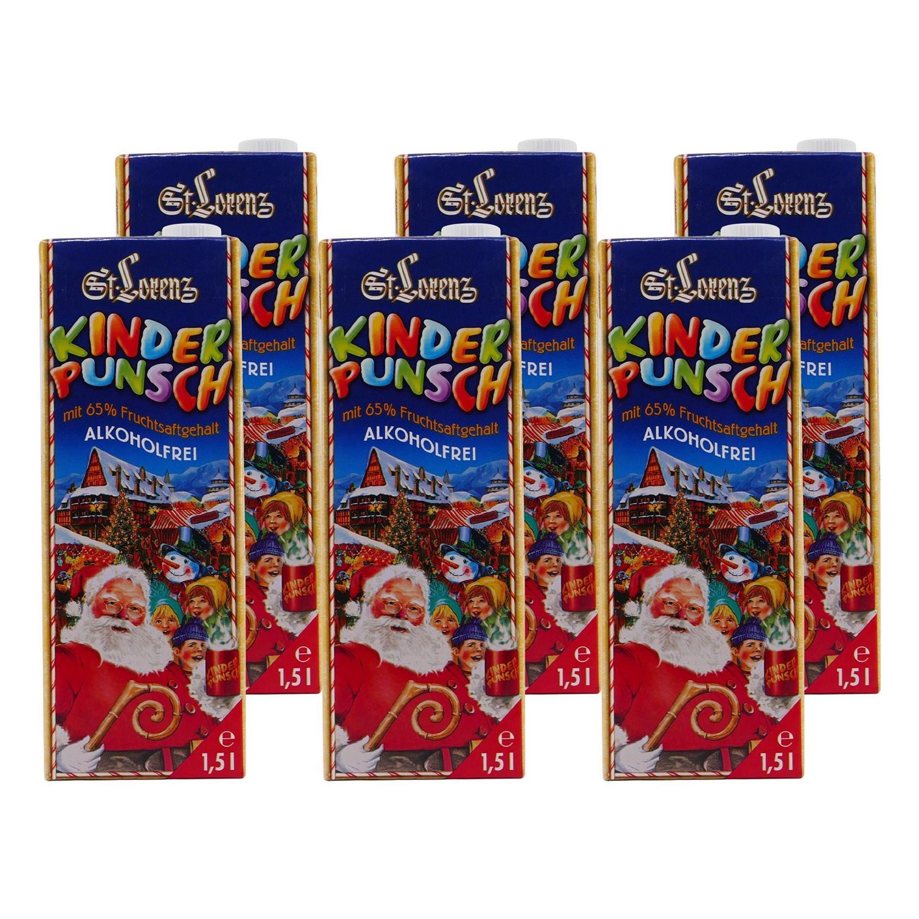 St. Lorenz Kinder-Punsch -alkoholfrei- (8 x 1,5L)