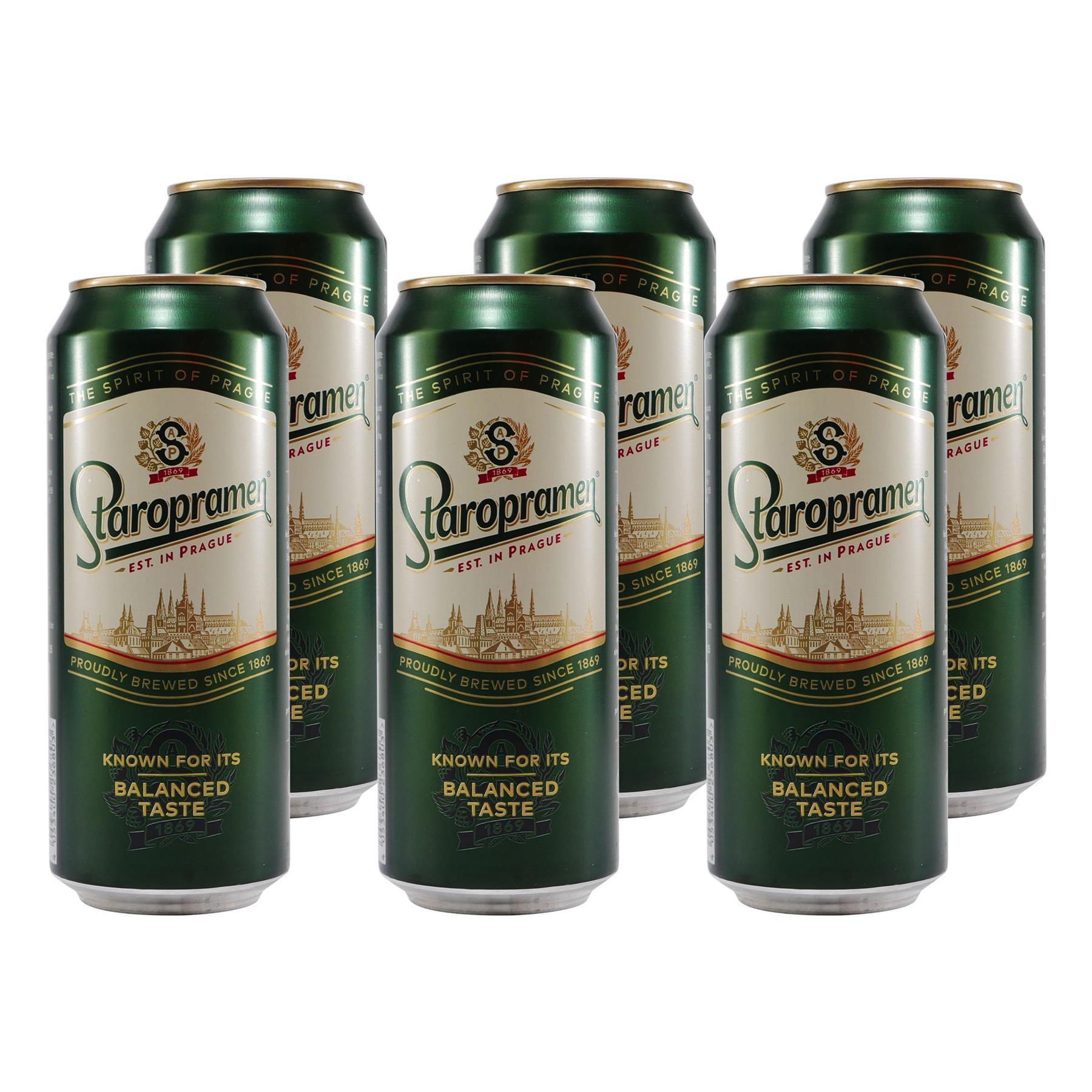 Staropramen Premium Lagerbier (24 x 0,5L) EINWEG