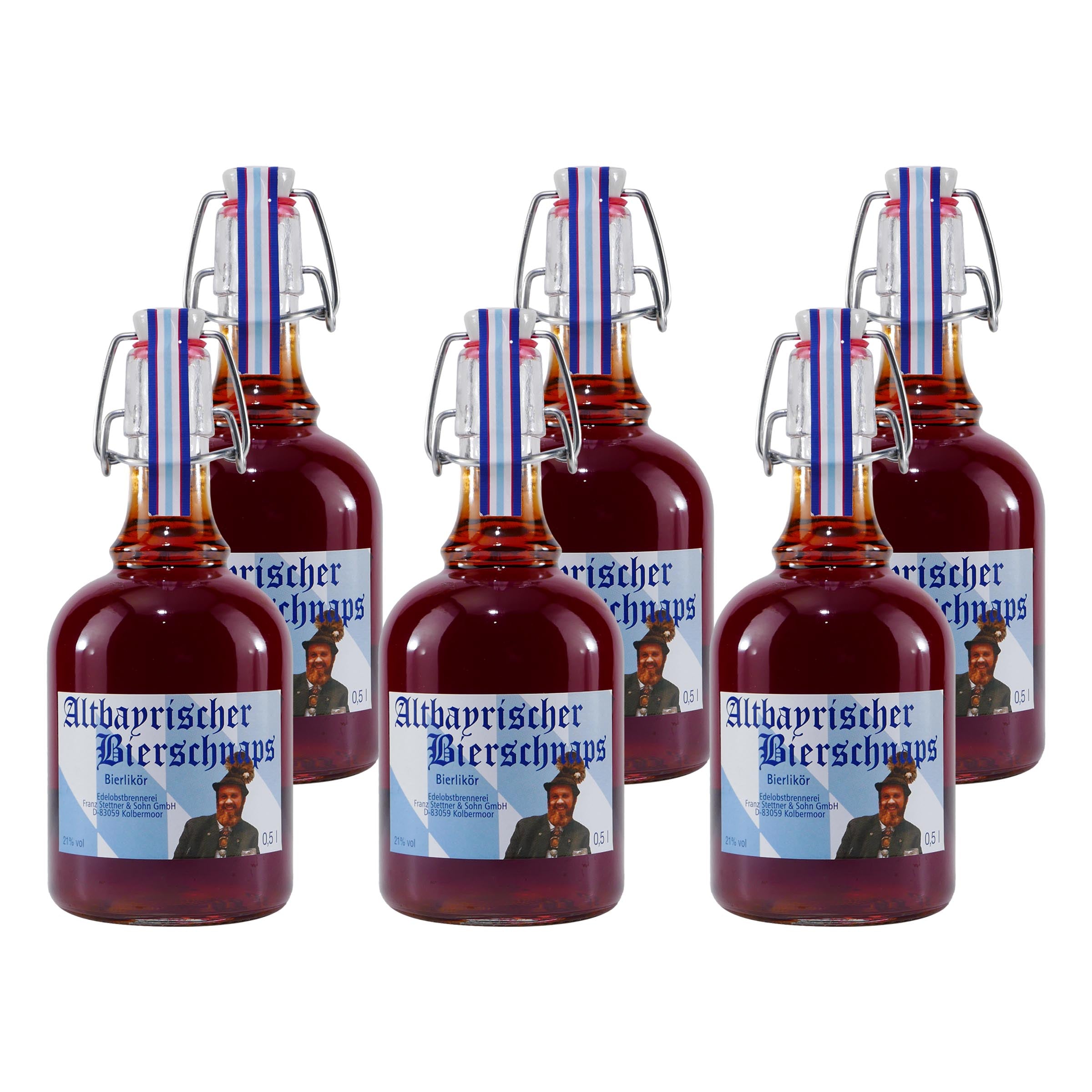 Stettner Altbayrischer Bierschnaps (6 x 0,5L)