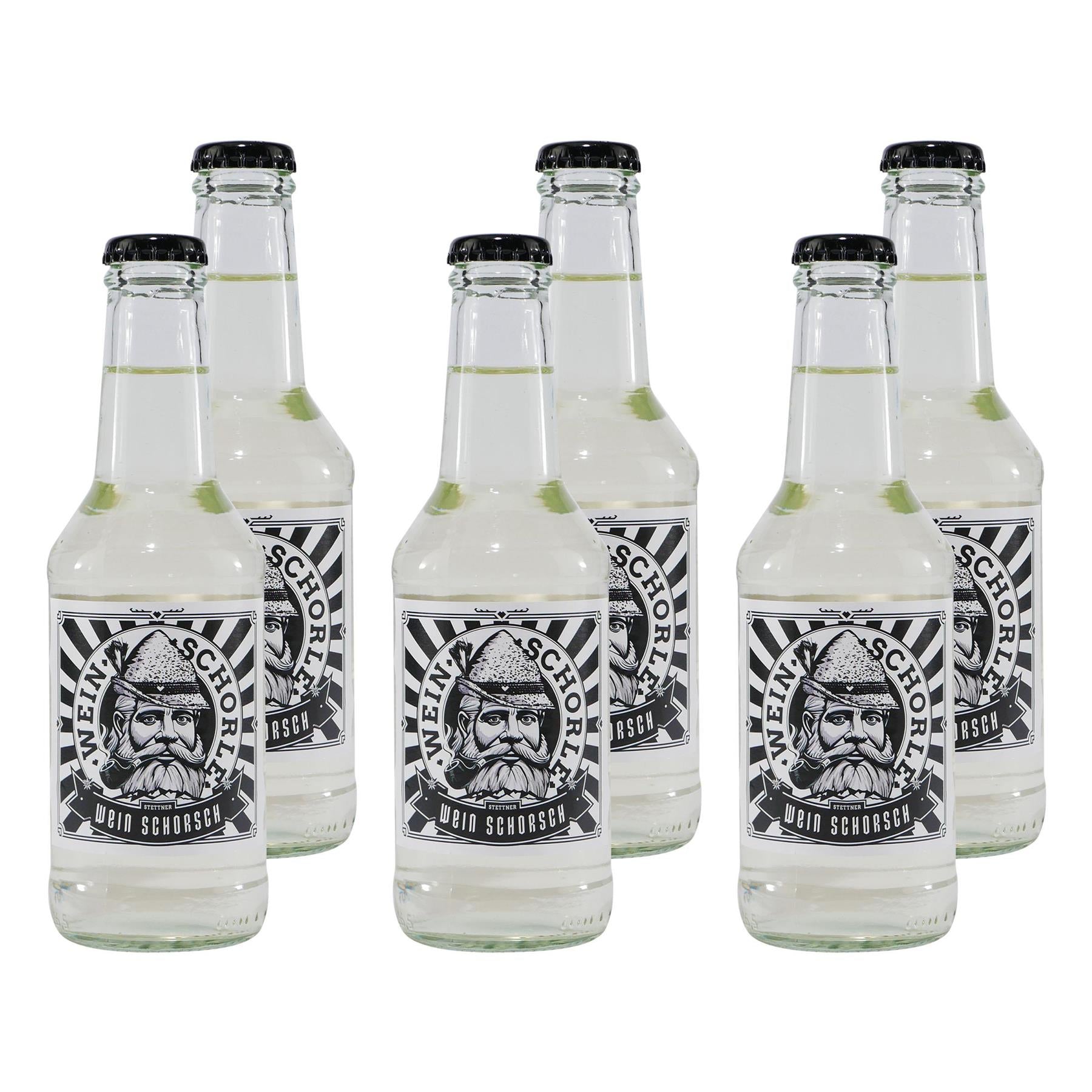 Stettner Wein-Schorsch Weinschorle Weiß (12 x 0,25L)